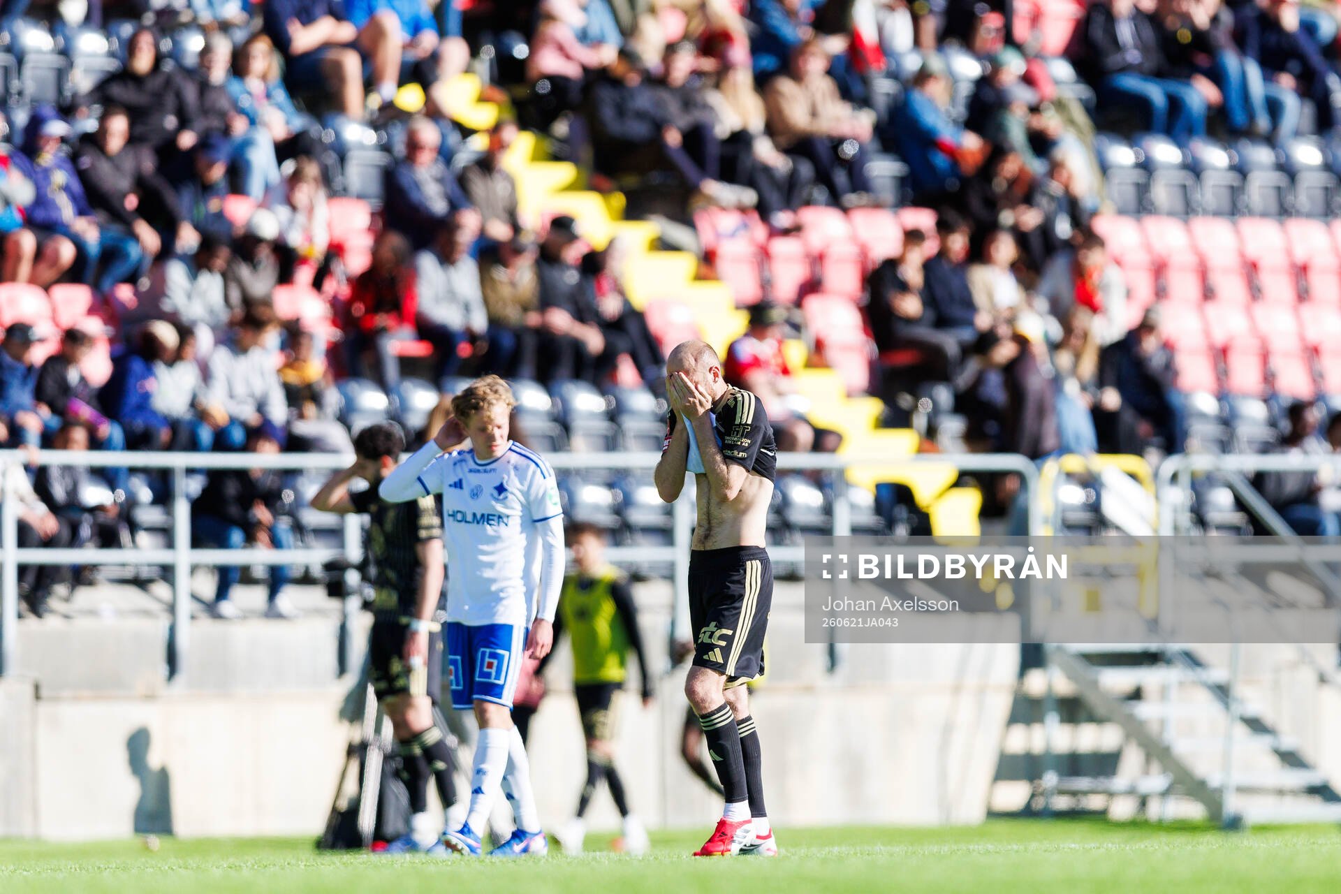 Östersunds Curtis Edwards deppar