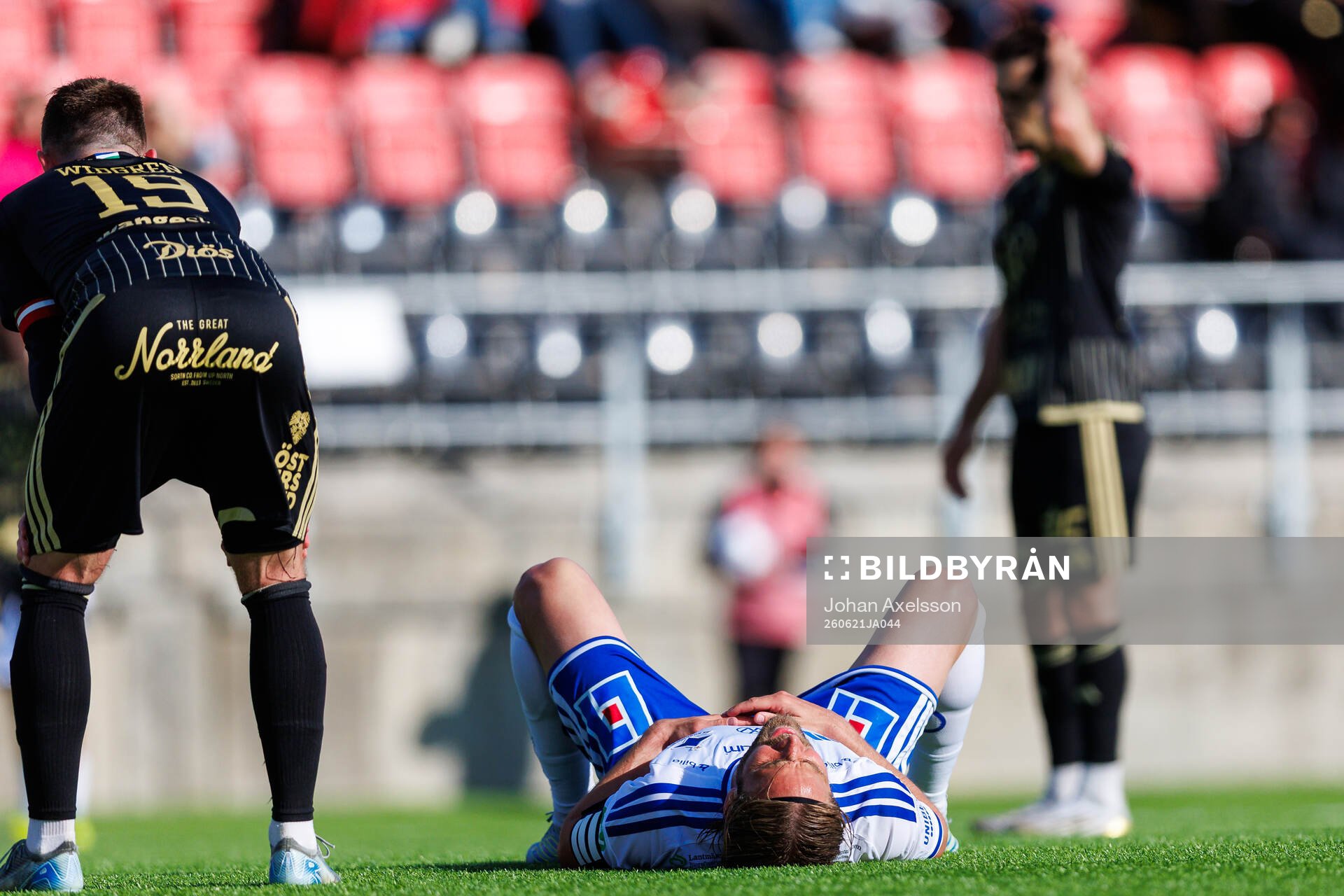 IFK Norrköpings Christoffer Nyman har ont