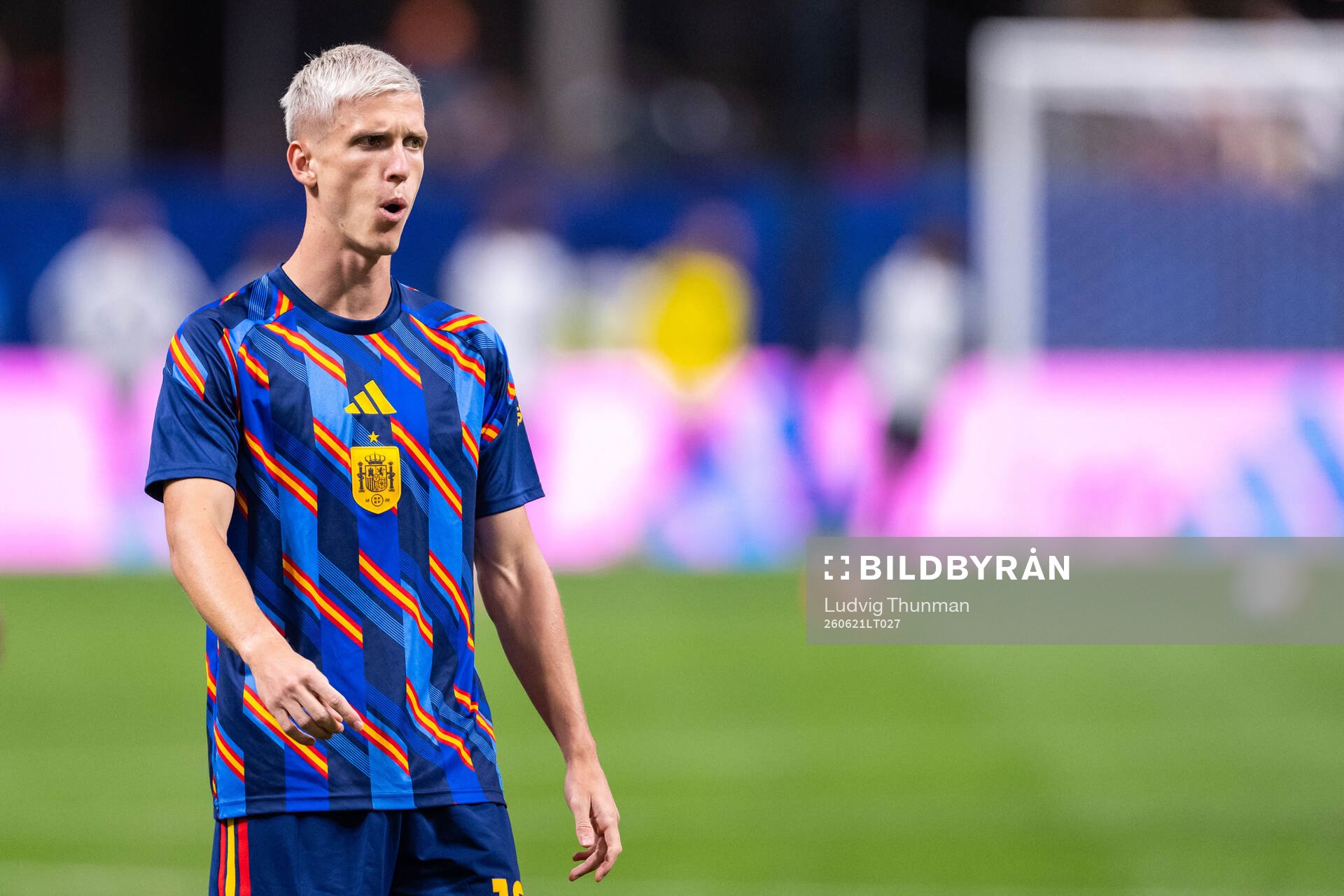 Dani Olmo of Spain