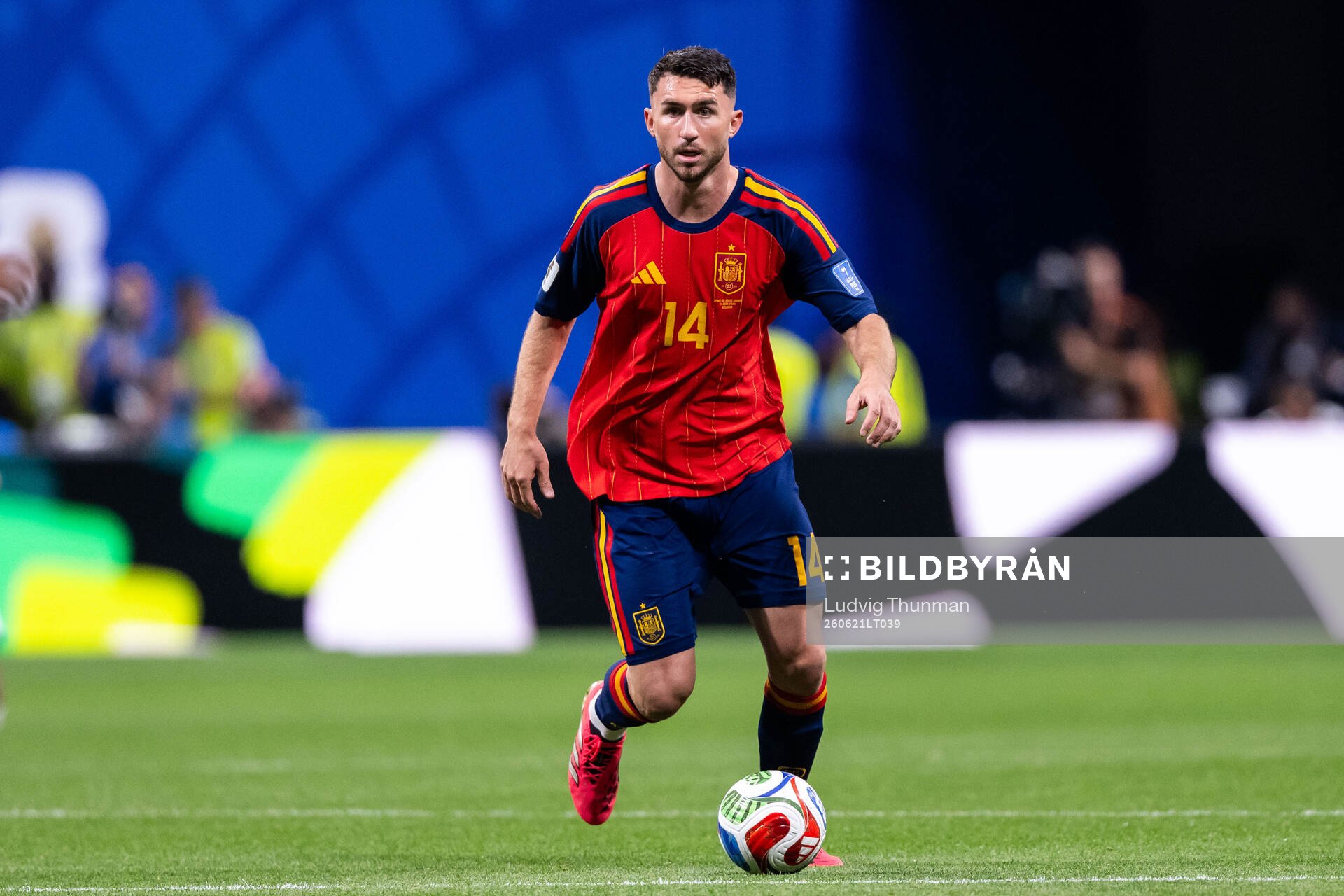 Aymeric Laporte of Spain
