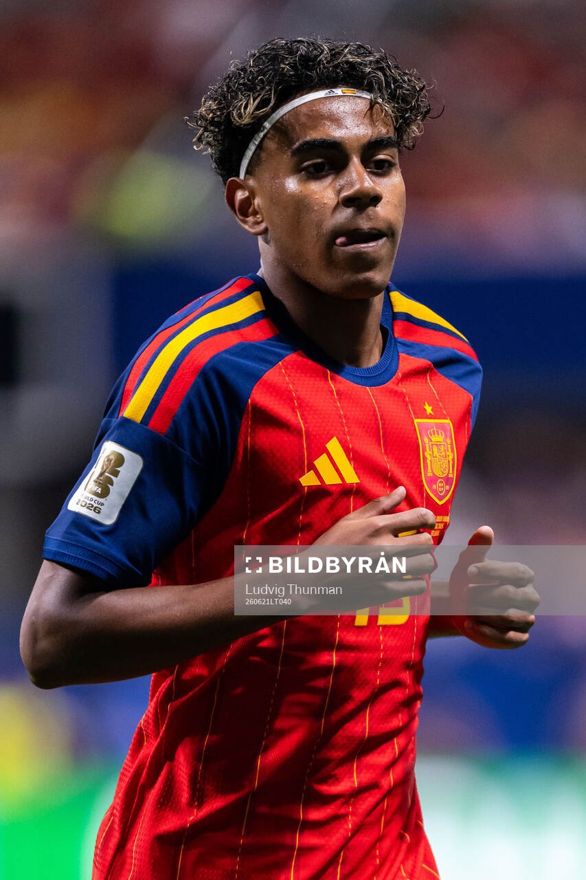 Lamine Yamal of Spain
