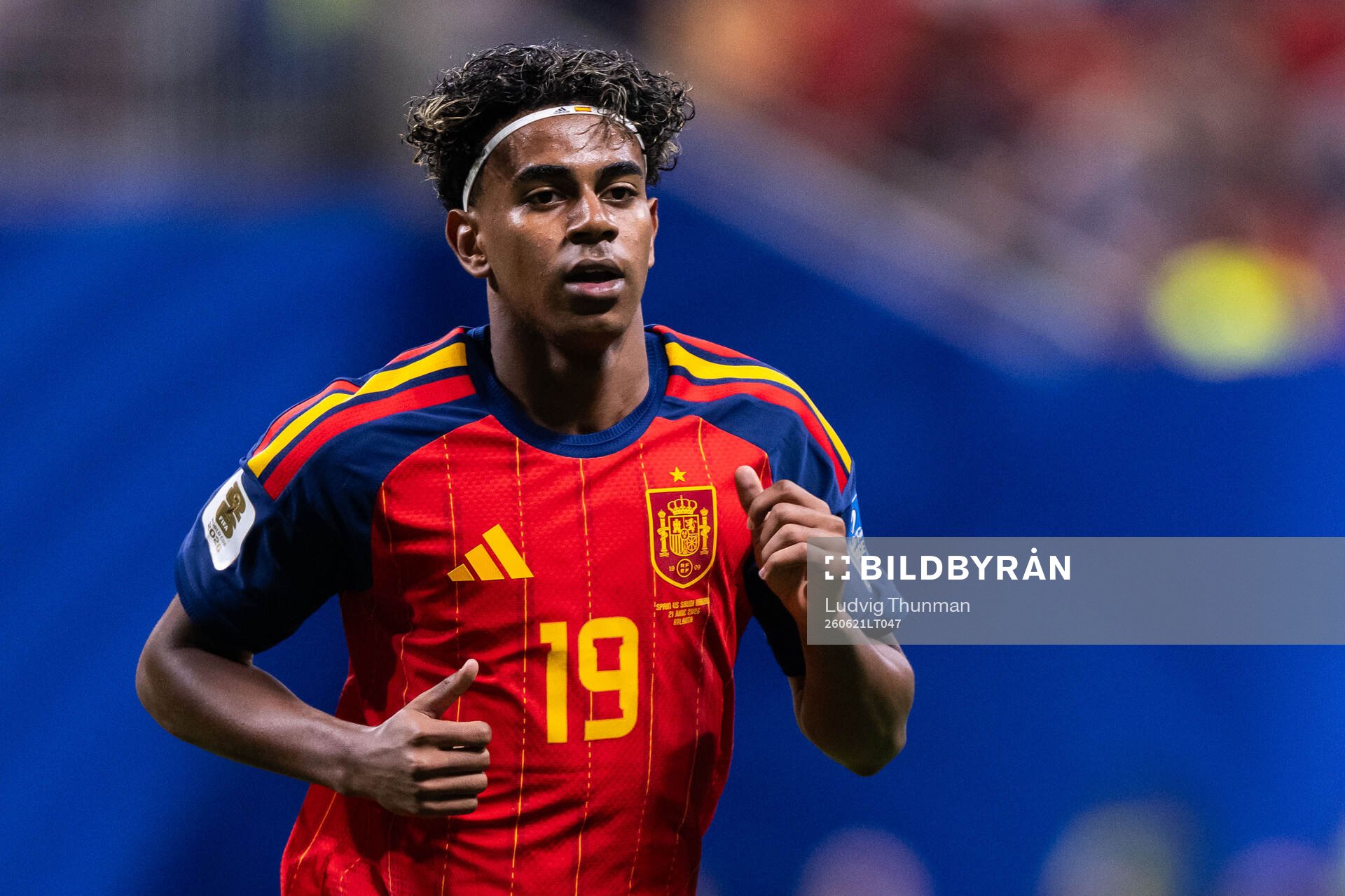 Lamine Yamal of Spain