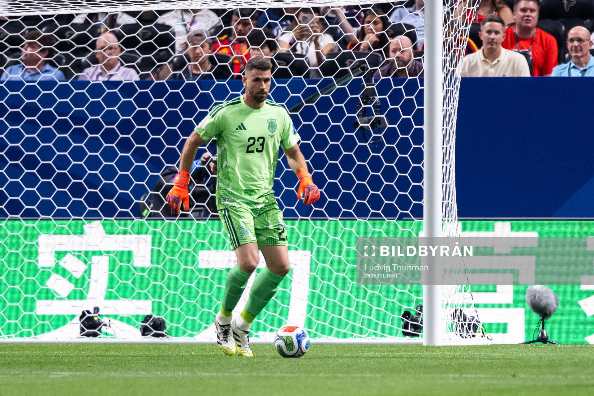 Goalkeeper Unai Simon of Spain