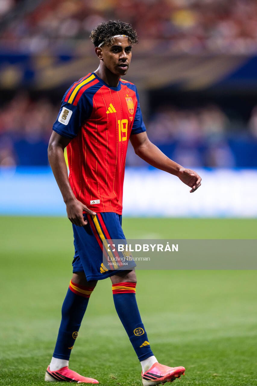 Lamine Yamal of Spain