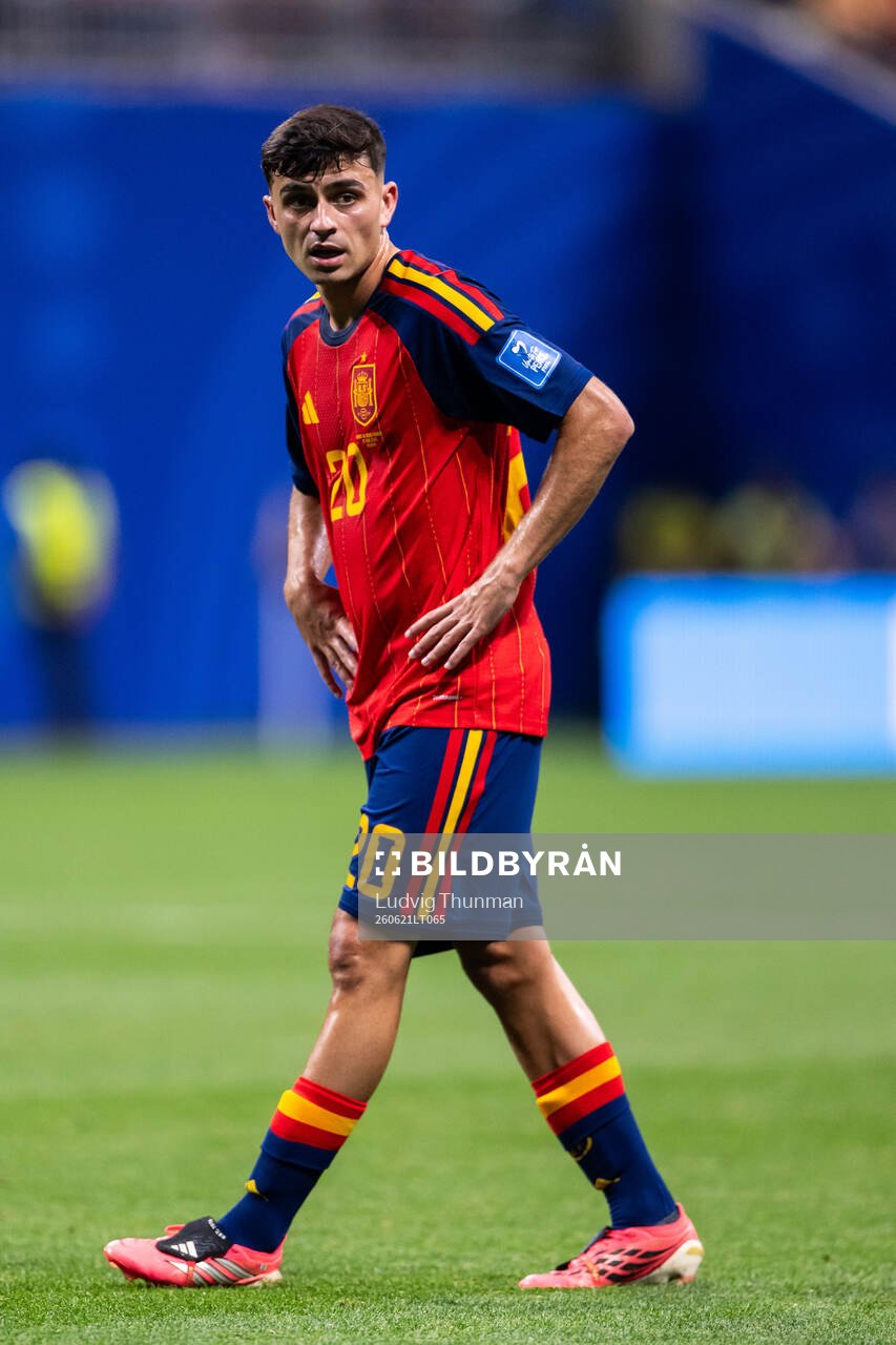 Pedri of Spain