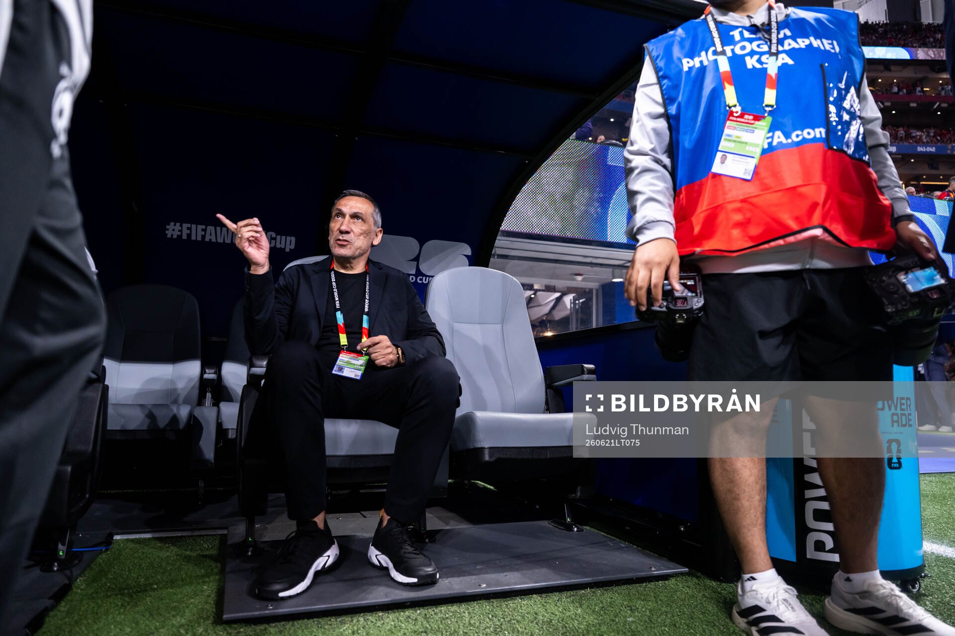 Head coach Georgios Donis of Saudi Arabia