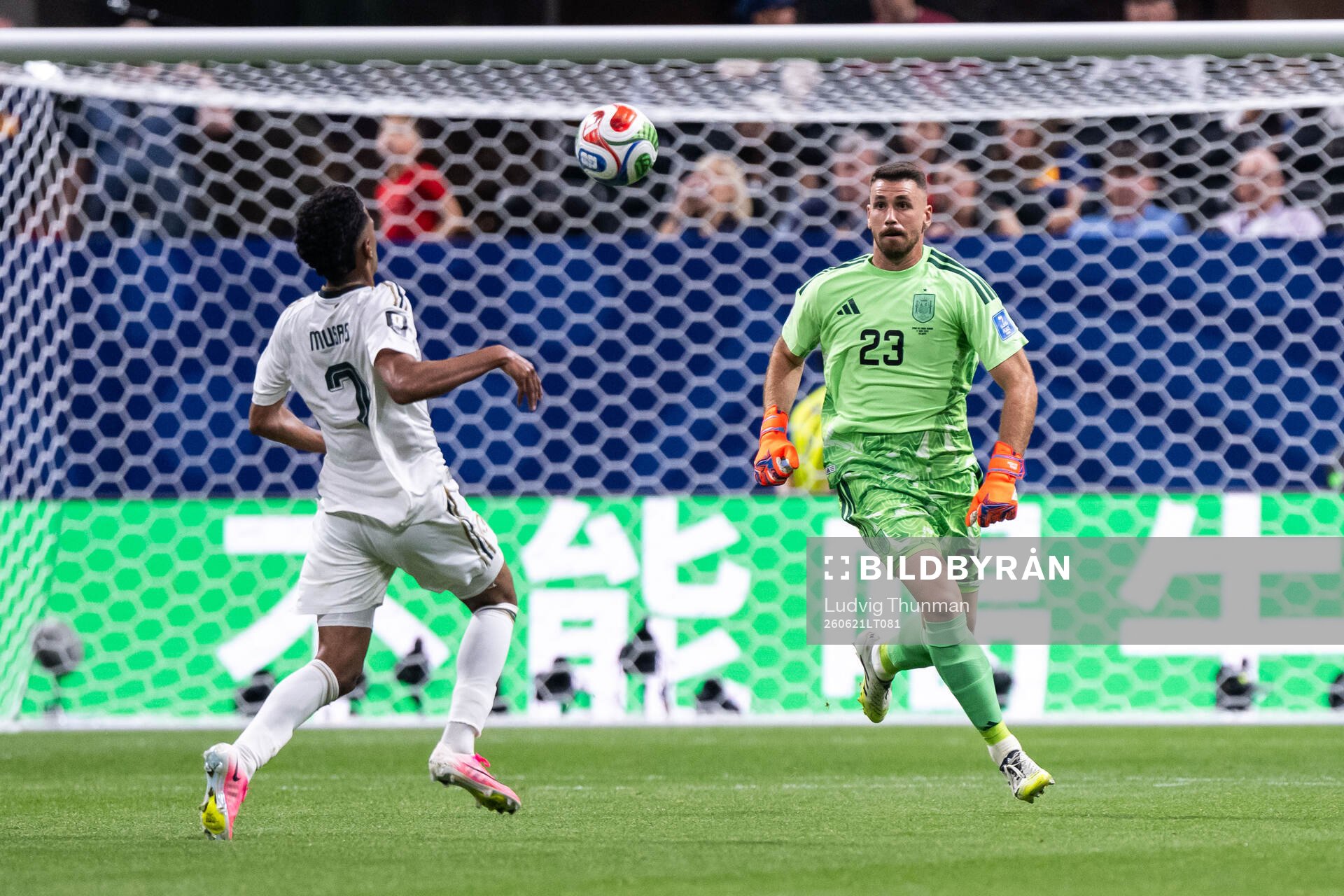 Goalkeeper Unai Simon of Spain