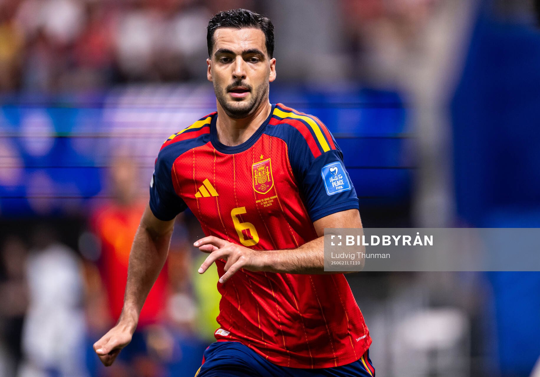 Mikel Merino of Spain