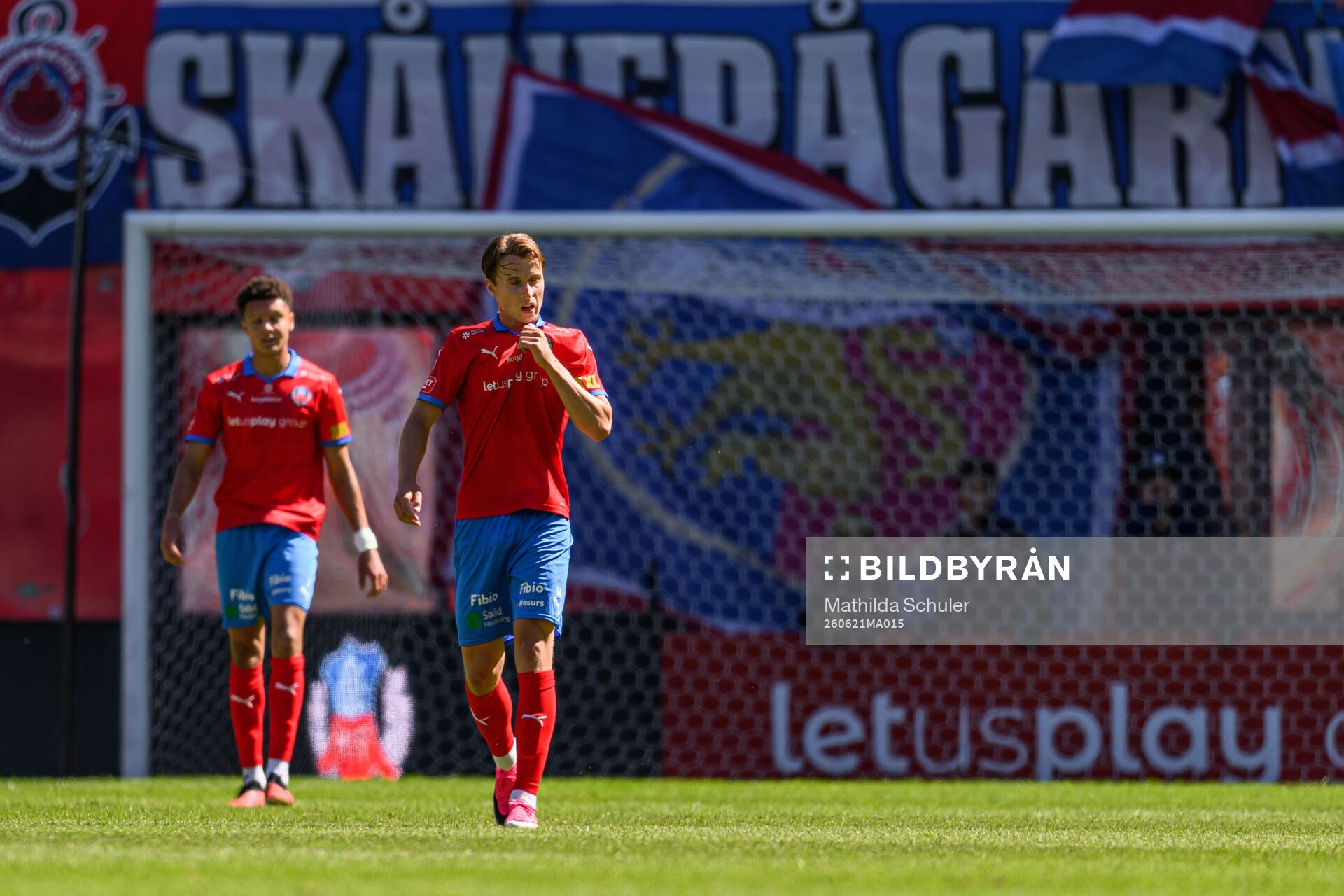 Helsingborgs Lukas Kjellnäs deppar