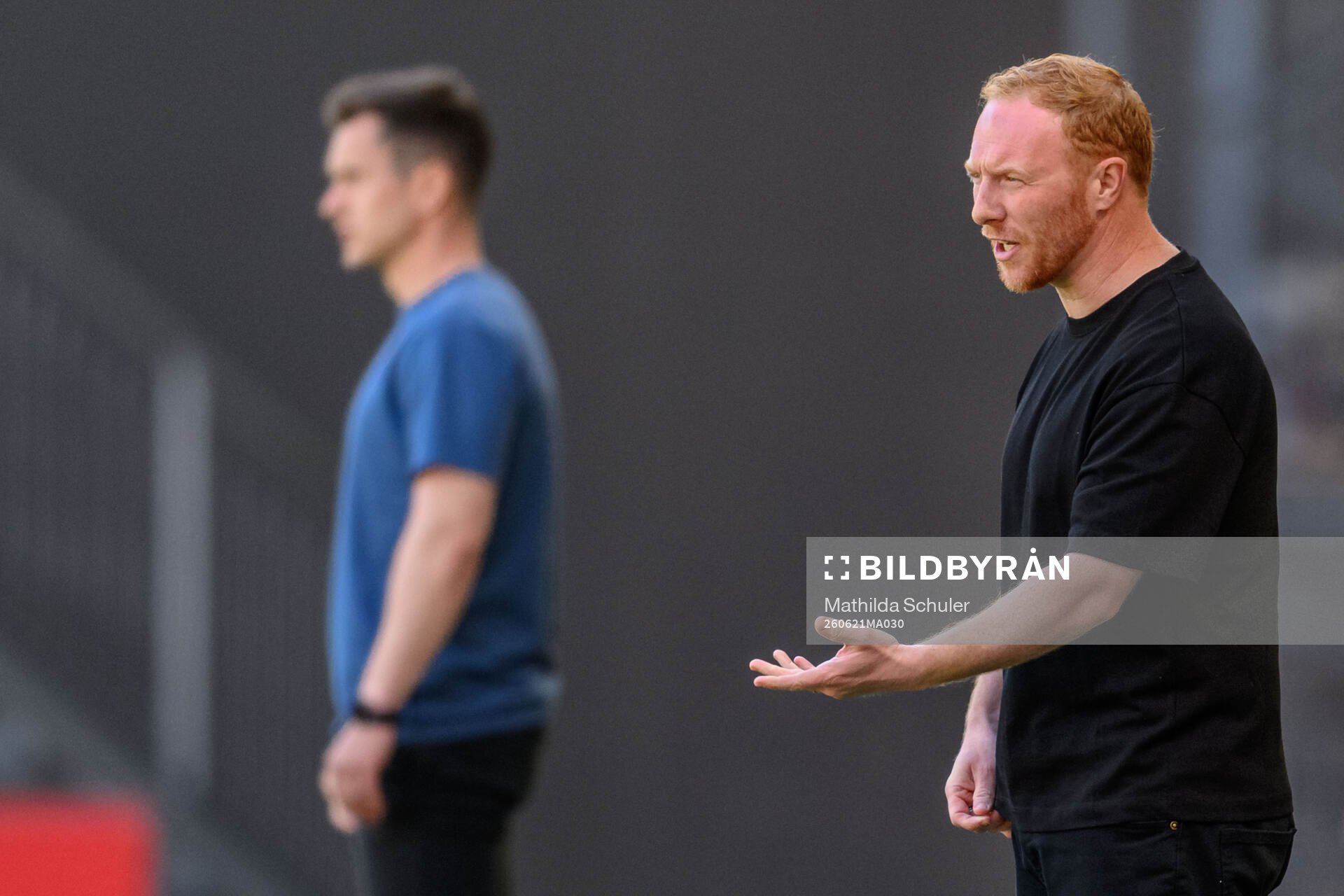 Helsingborgs manager Stevie Grieve