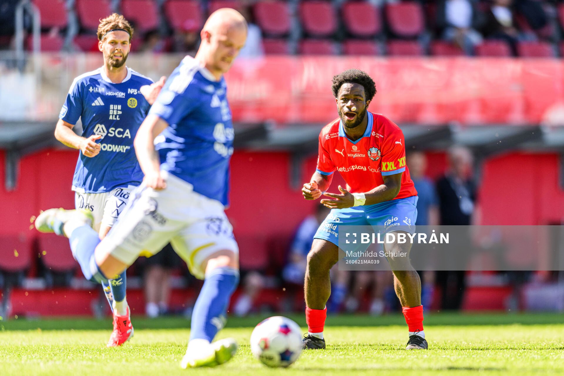 Helsingborgs Kevin Nyarko deppar