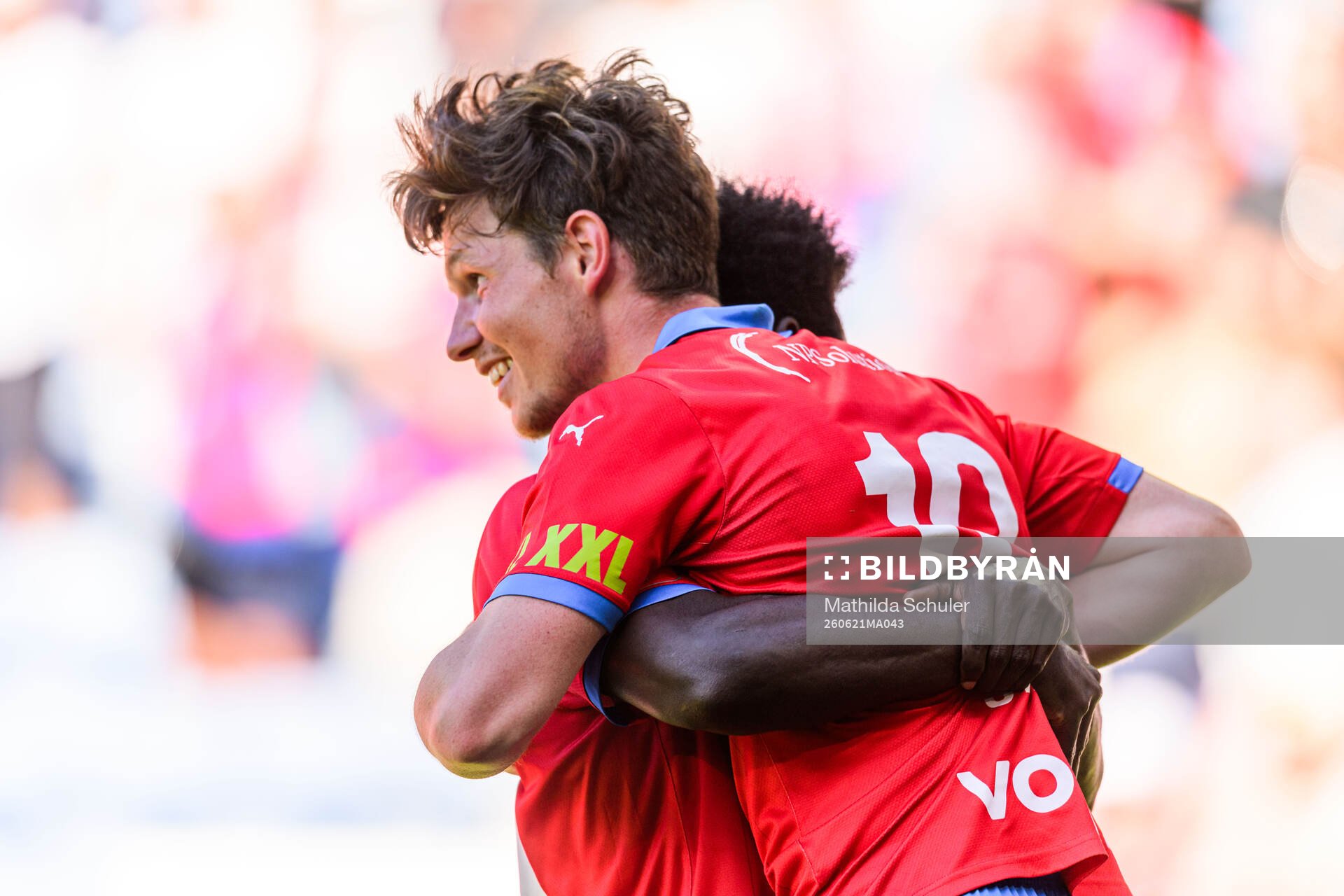 Helsingborgs Max Svensson jublar