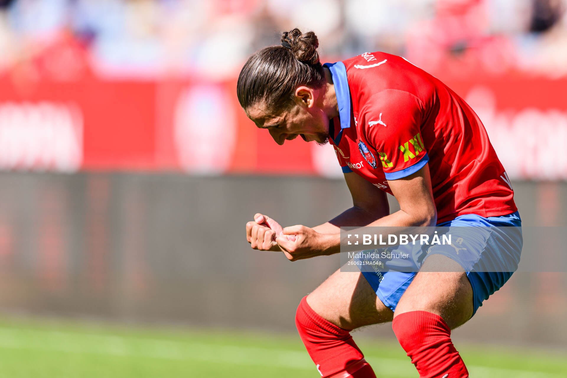 Helsingborgs Ervin Gigovic jublar