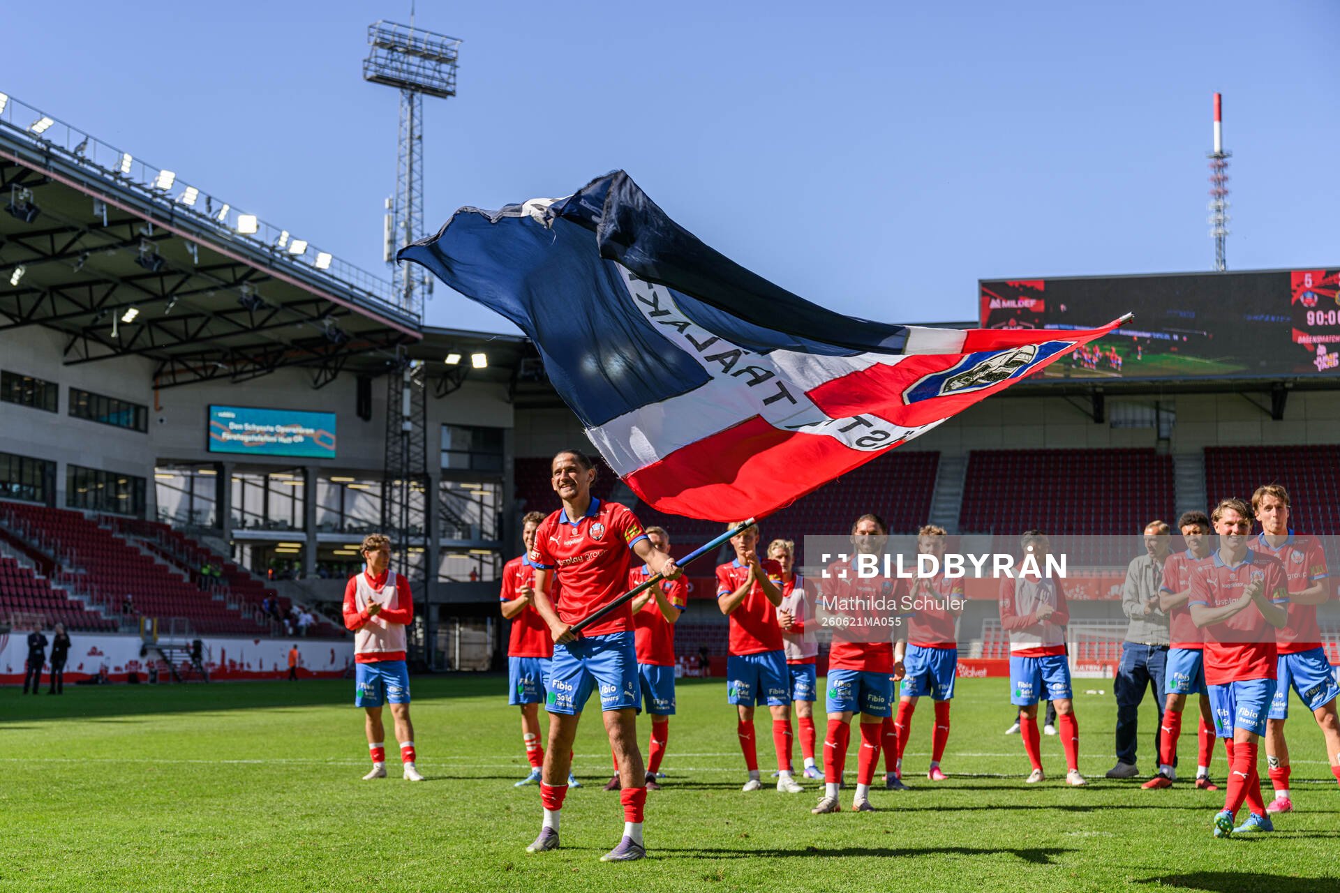 Helsingborgs Ervin Gigovic jublar