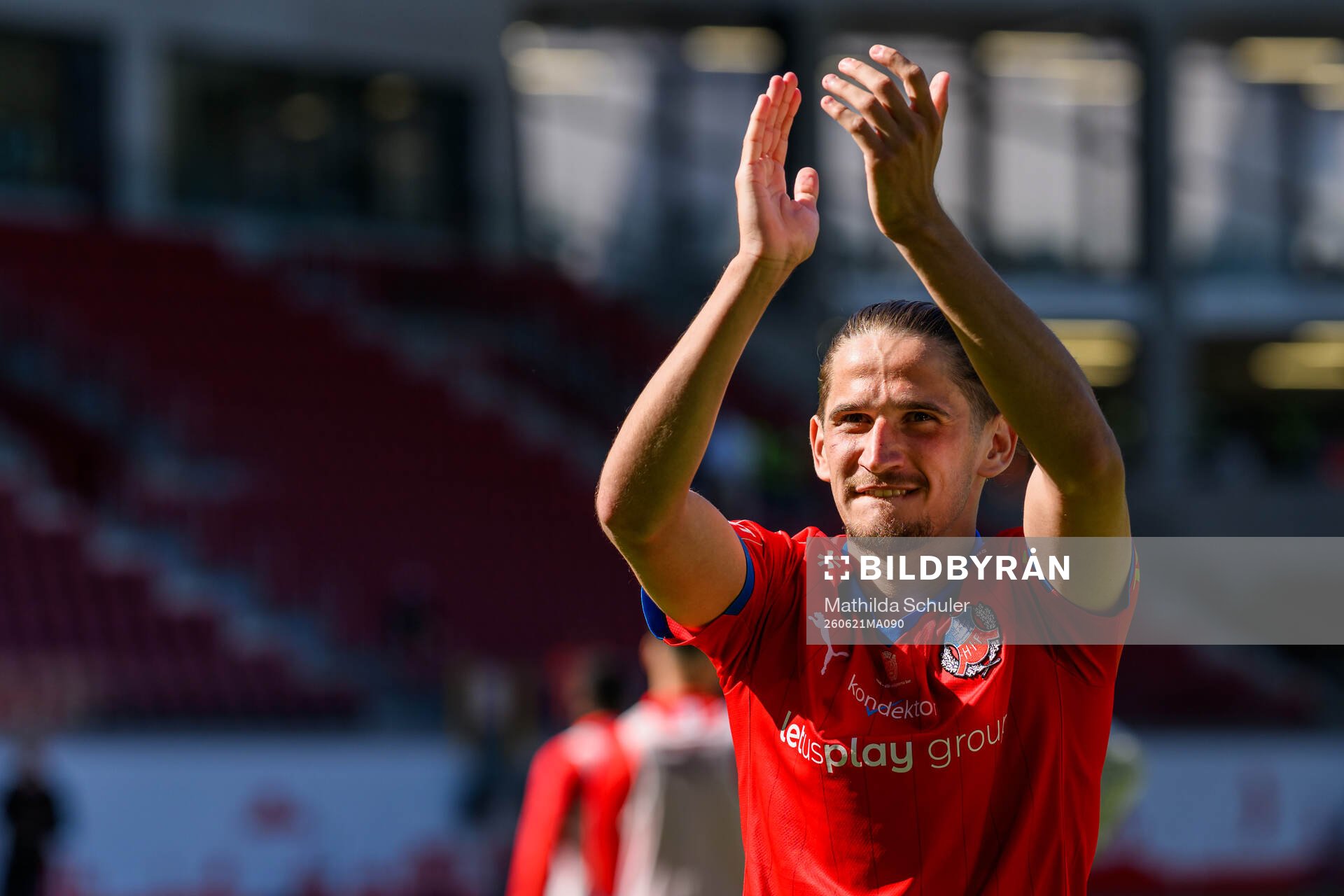 Helsingborgs Ervin Gigovic jublar