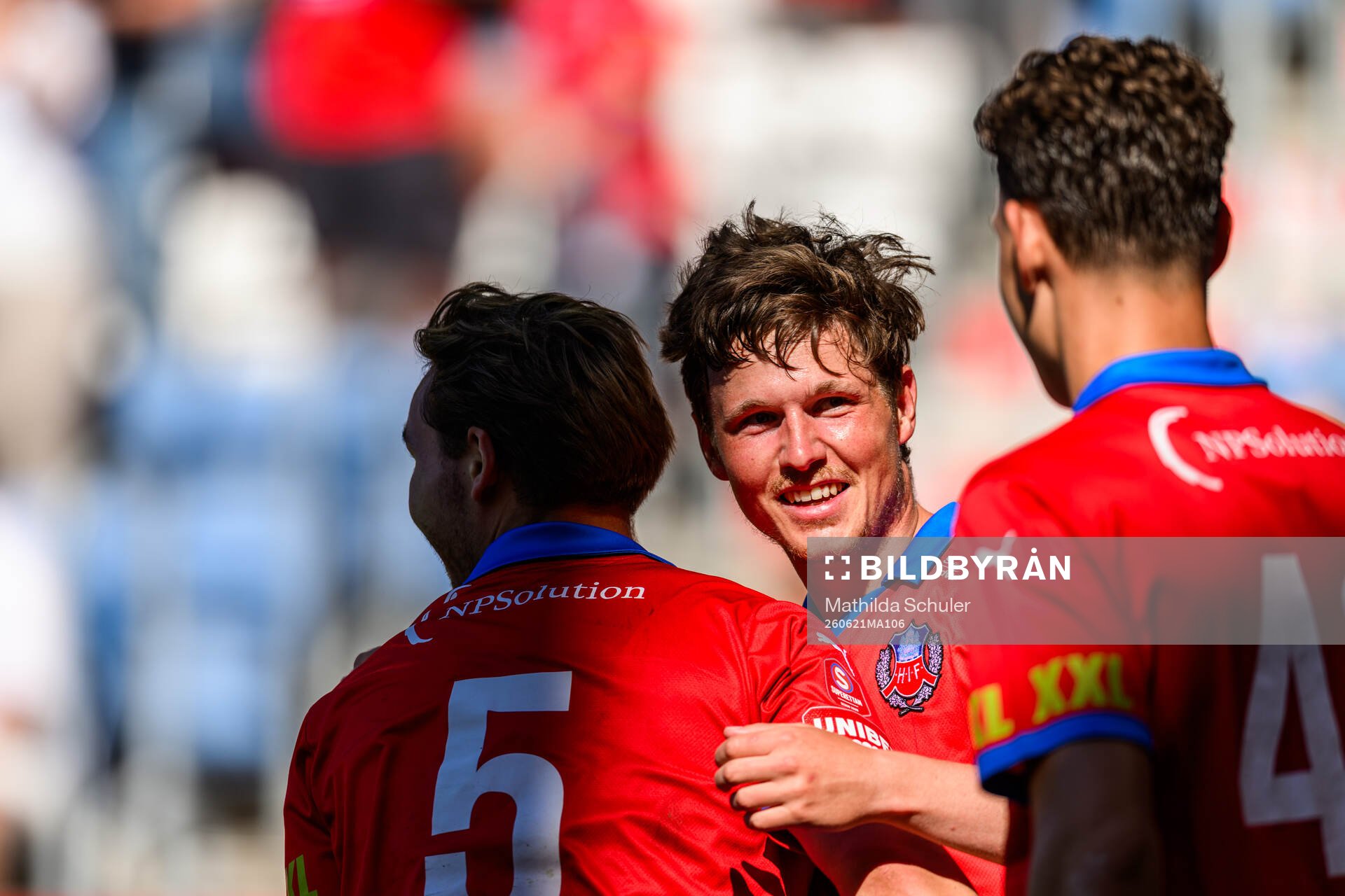 Helsingborgs Max Svensson jublar