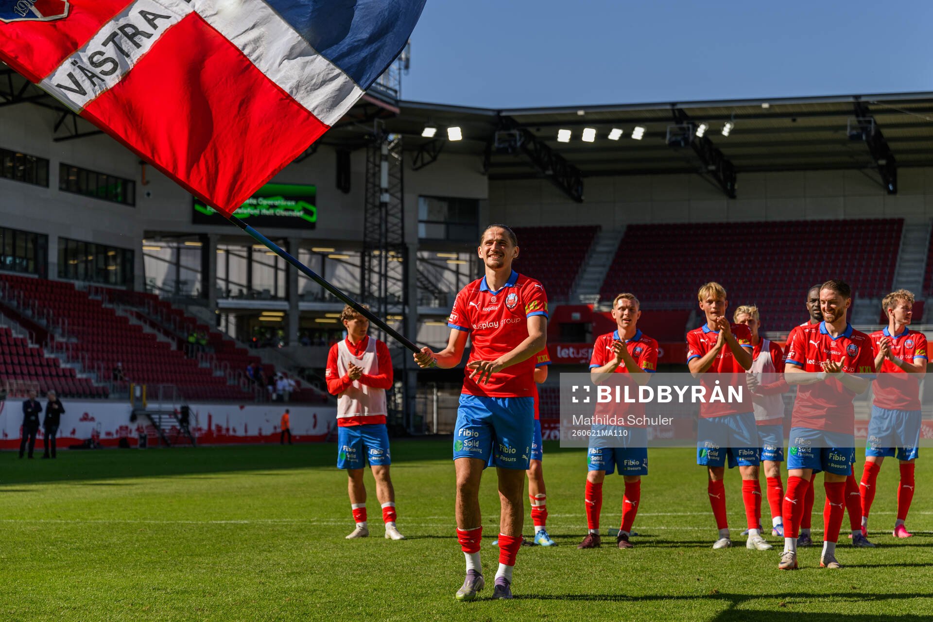Helsingborgs Ervin Gigovic jublar