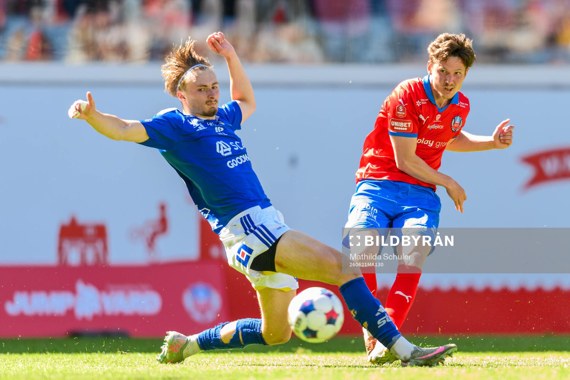 GIF Sundsvalls Malte Hallin och Helsingborgs Max Svensson