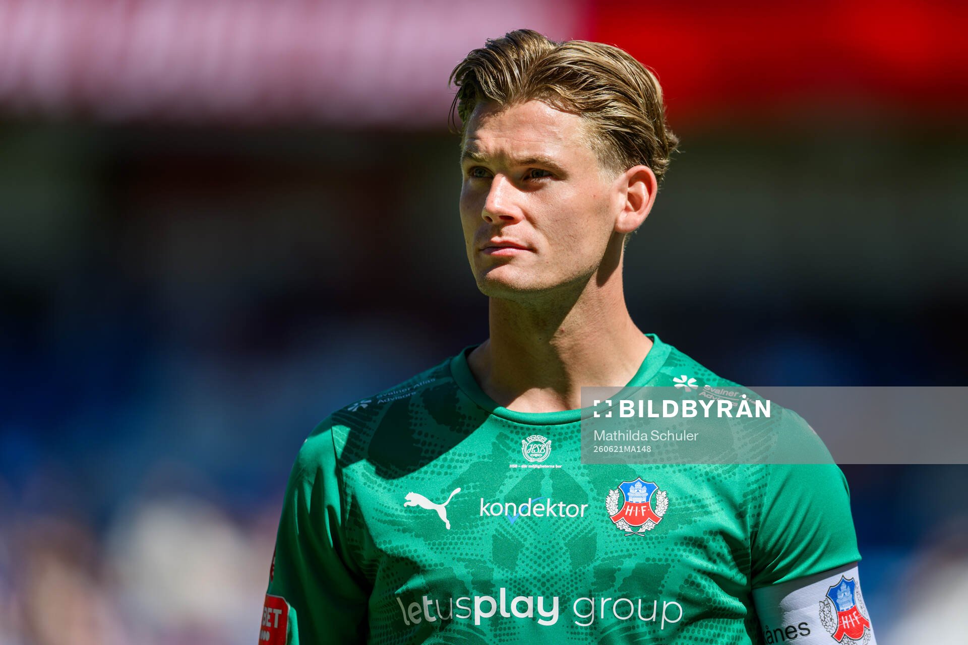 Helsingborgs målvakt Johan Brattberg
