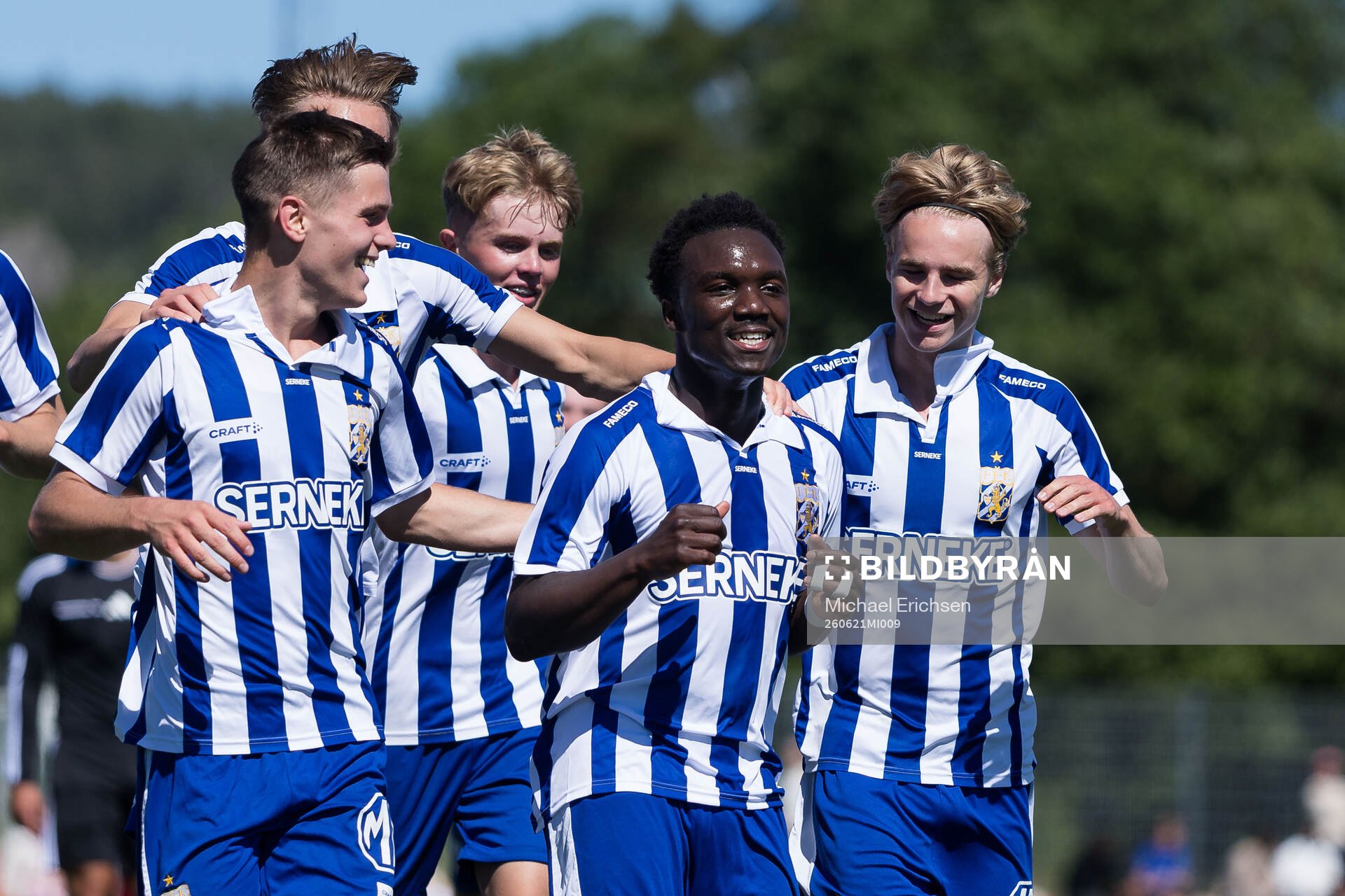 Under finalen i P19 Ligacupen mellan IFK Göteborg och