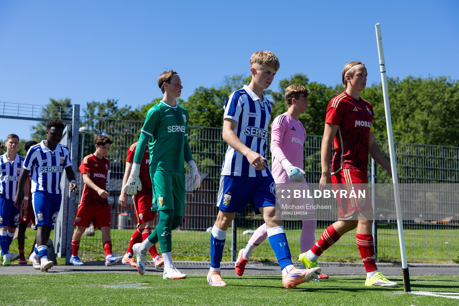 IFK Göteborgs målvakt Alexander Carlsson och Edvin