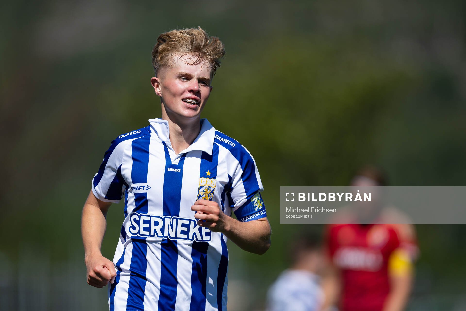 IFK Göteborgs Edvin Nordling jublar