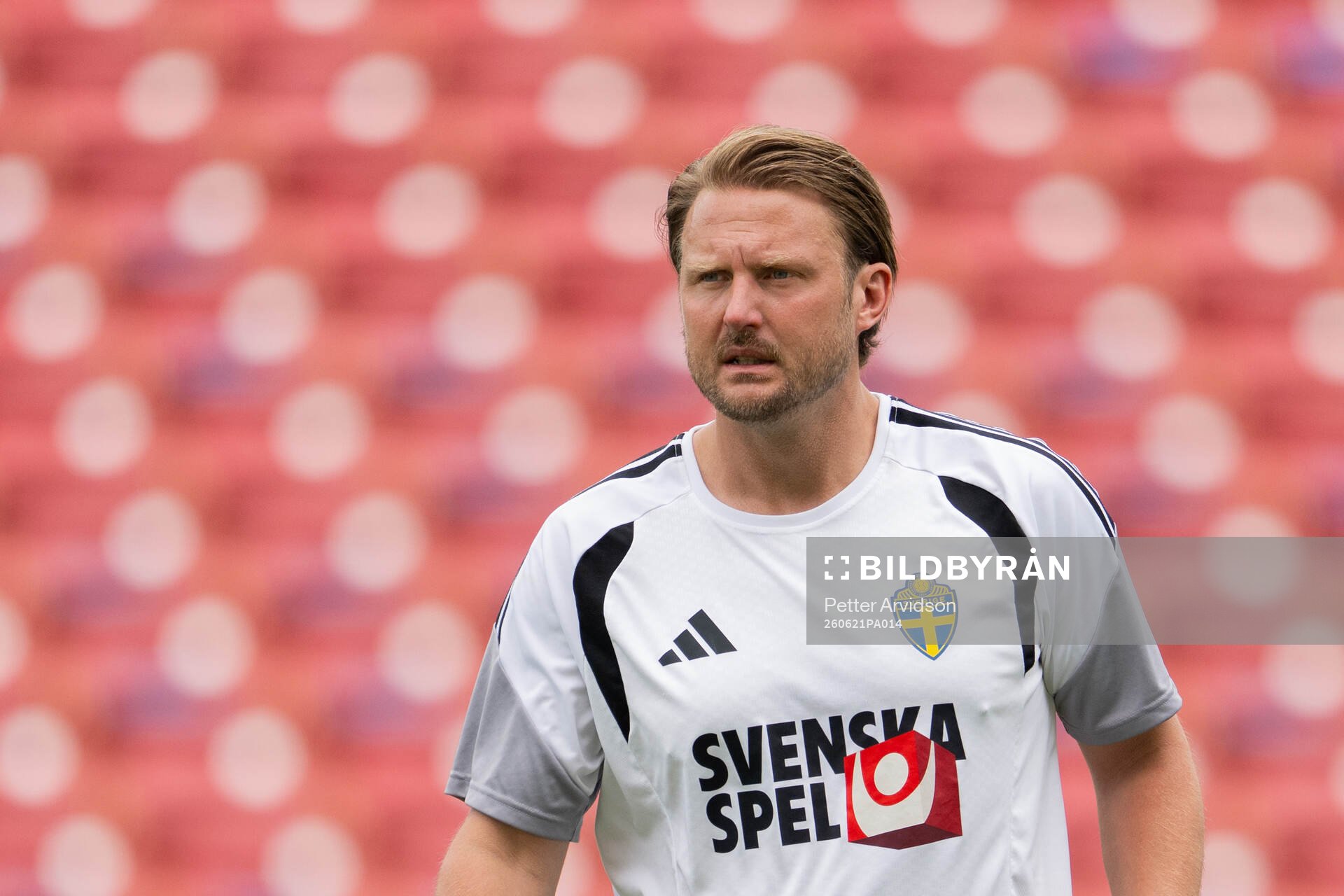 Assistant coach Björn Hamberg of the Swedish national