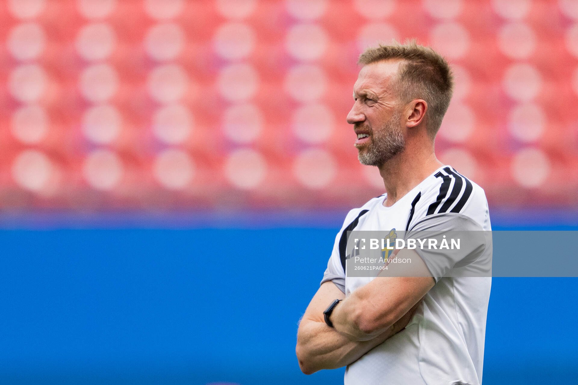 Head coach Graham Potter of the Swedish national football