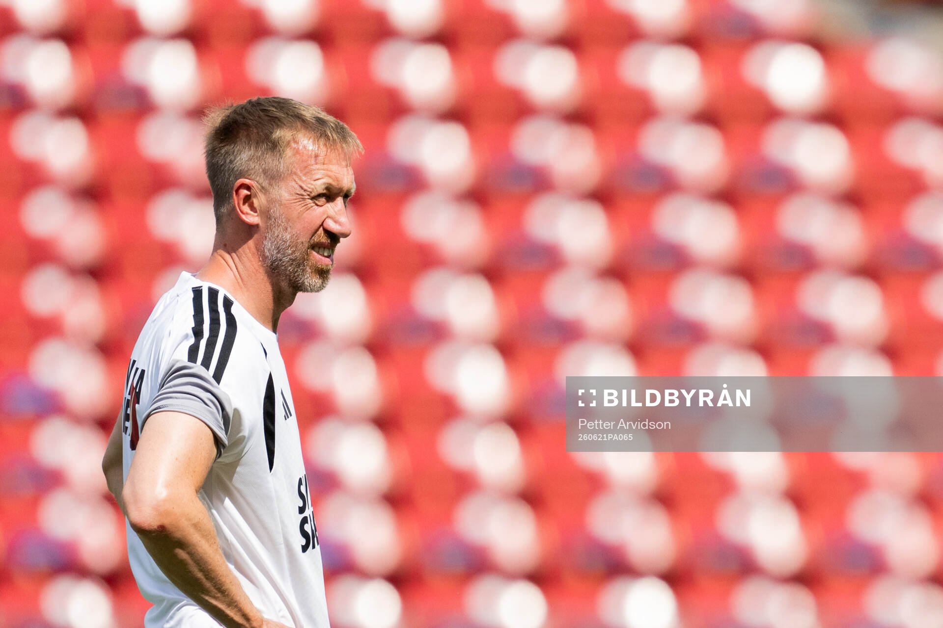 Head coach Graham Potter of the Swedish national football