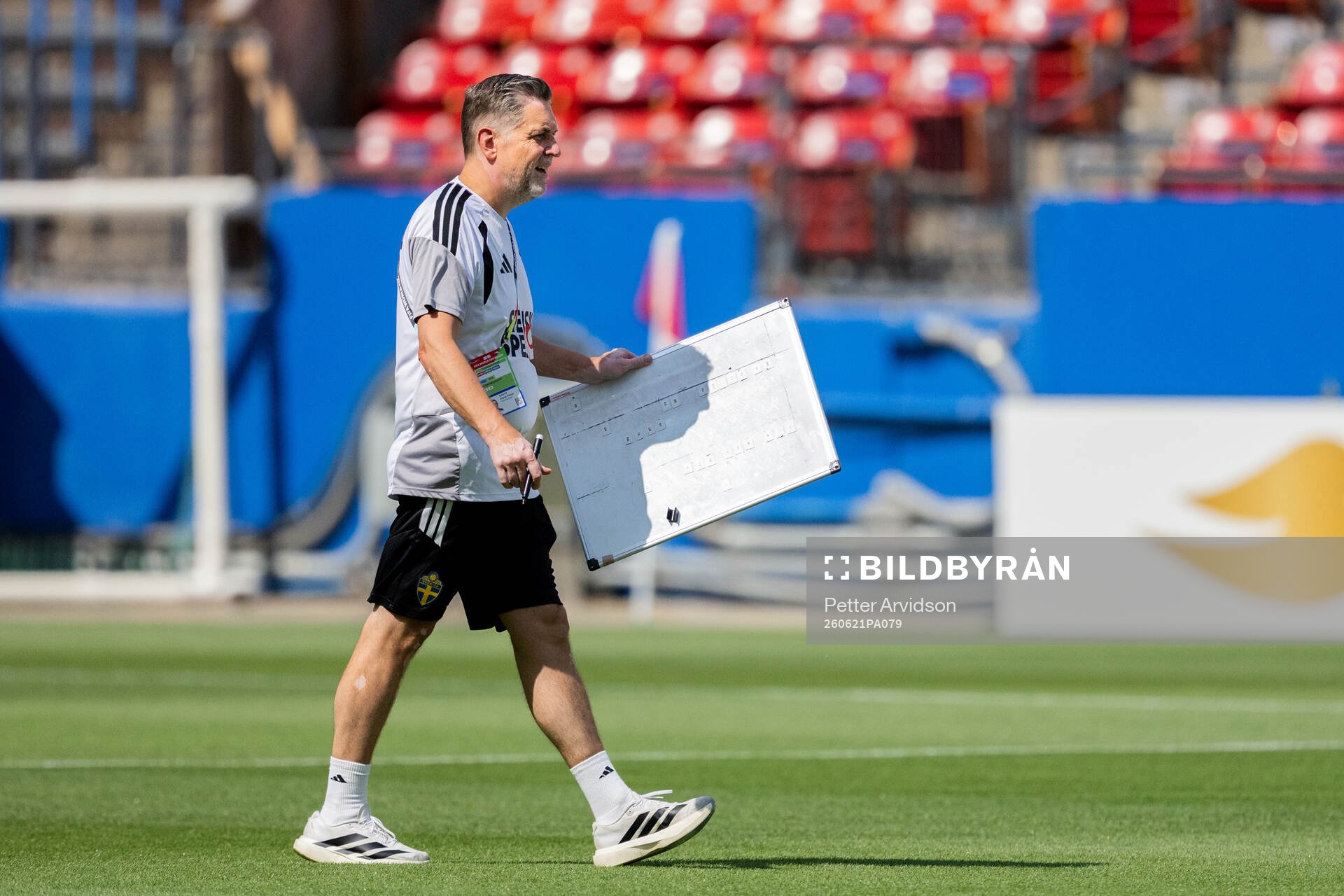 Peter Cratz, doctor of the Swedish national football team