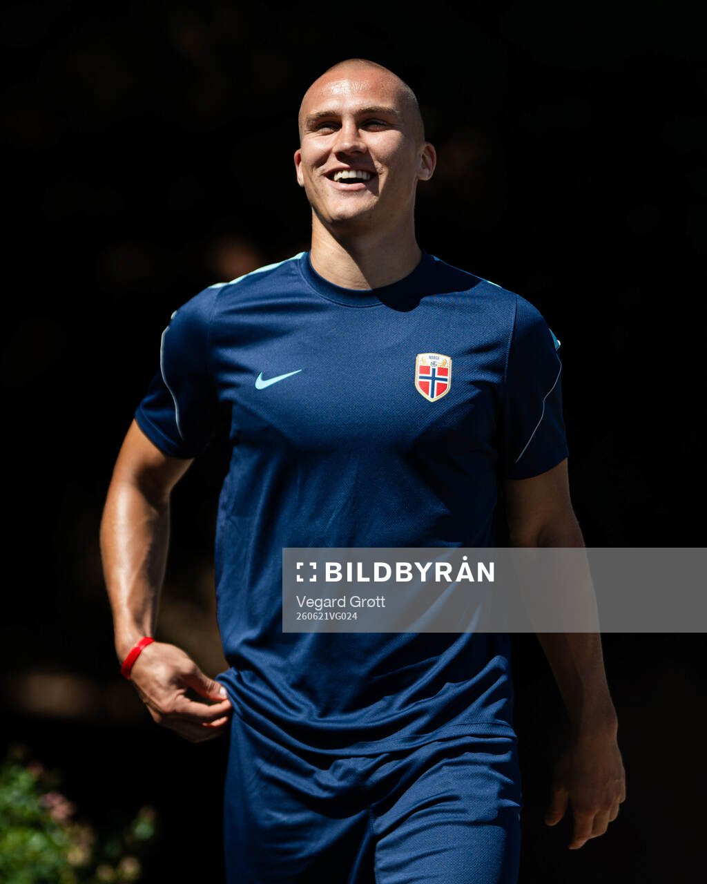 Leo Østigård of the Norwegian national football team