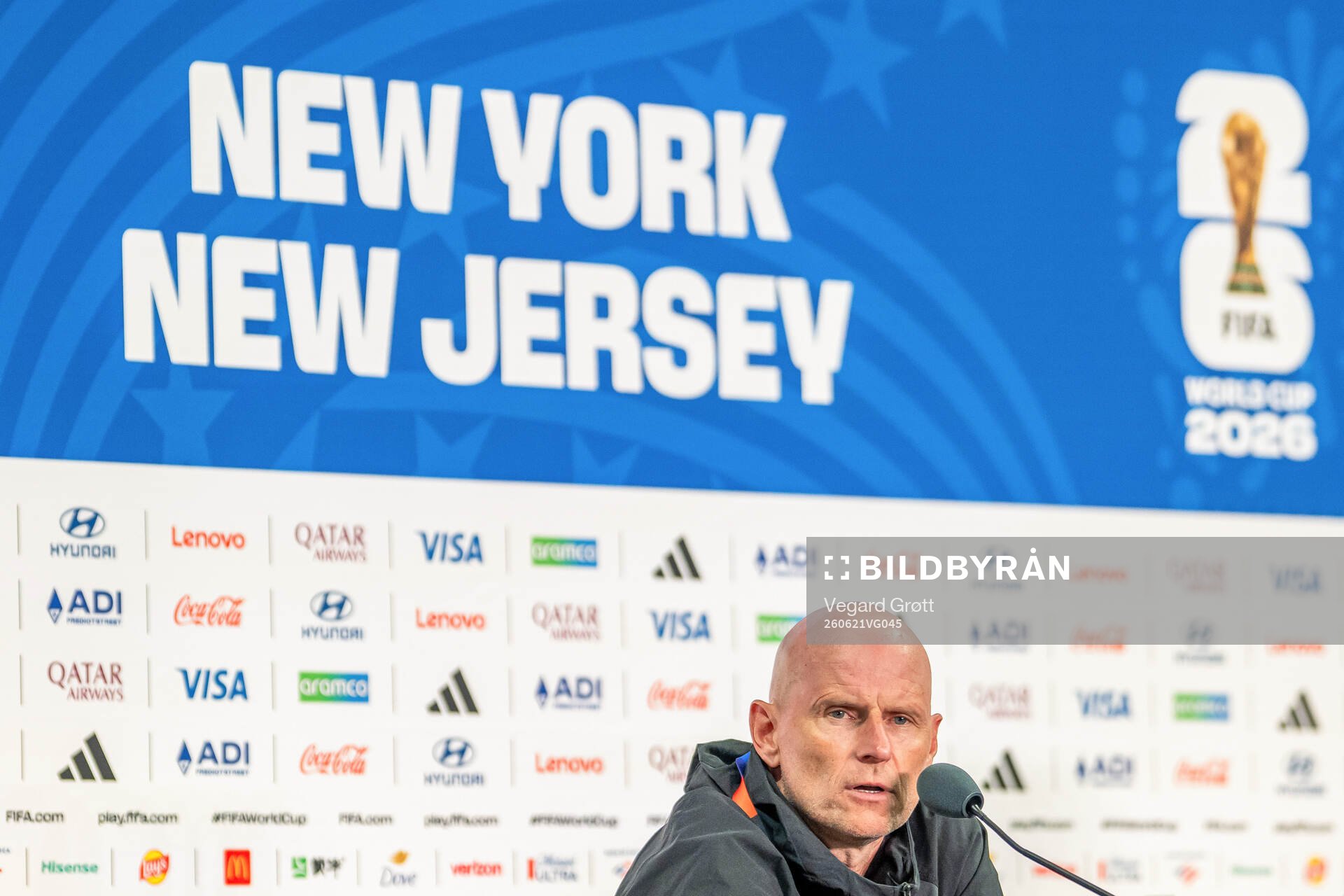 Ståle Solbakken, head coach of the Norwegian national