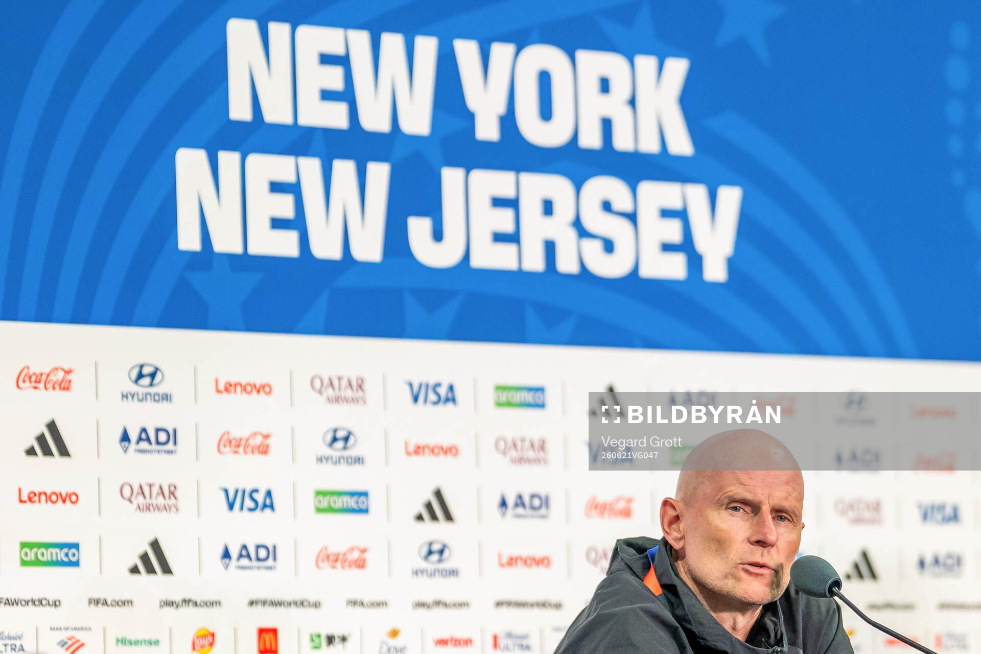Ståle Solbakken, head coach of the Norwegian national