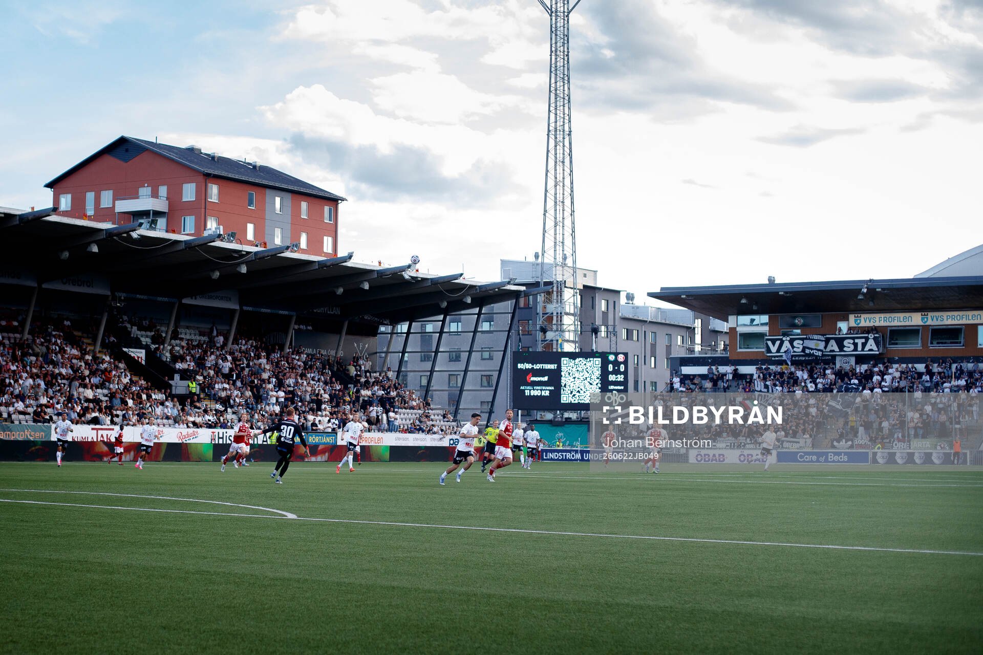 Generell vy Sandvikens målvakt Otto Lindell