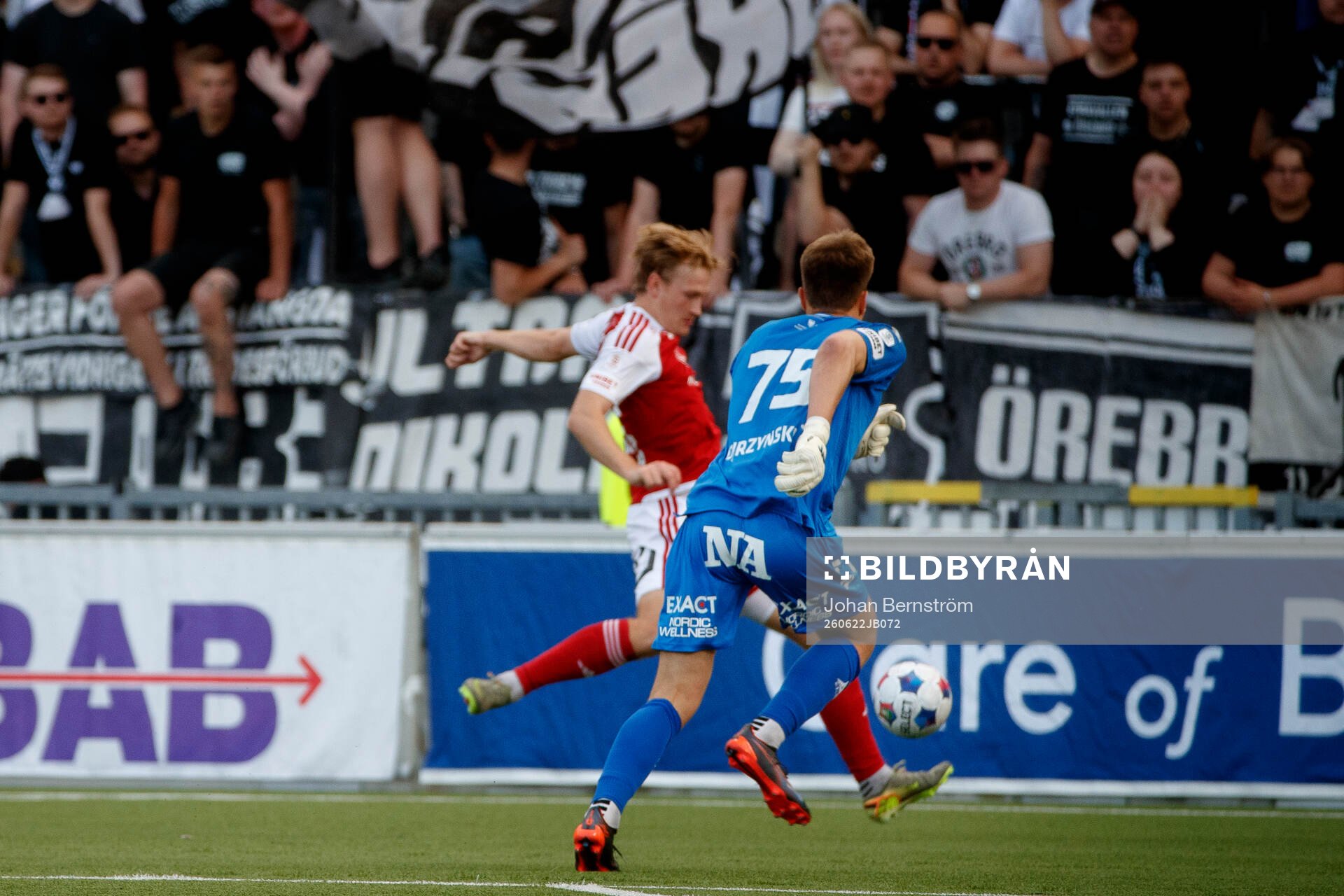 Örebros målvakt Jakub Ojrzynski