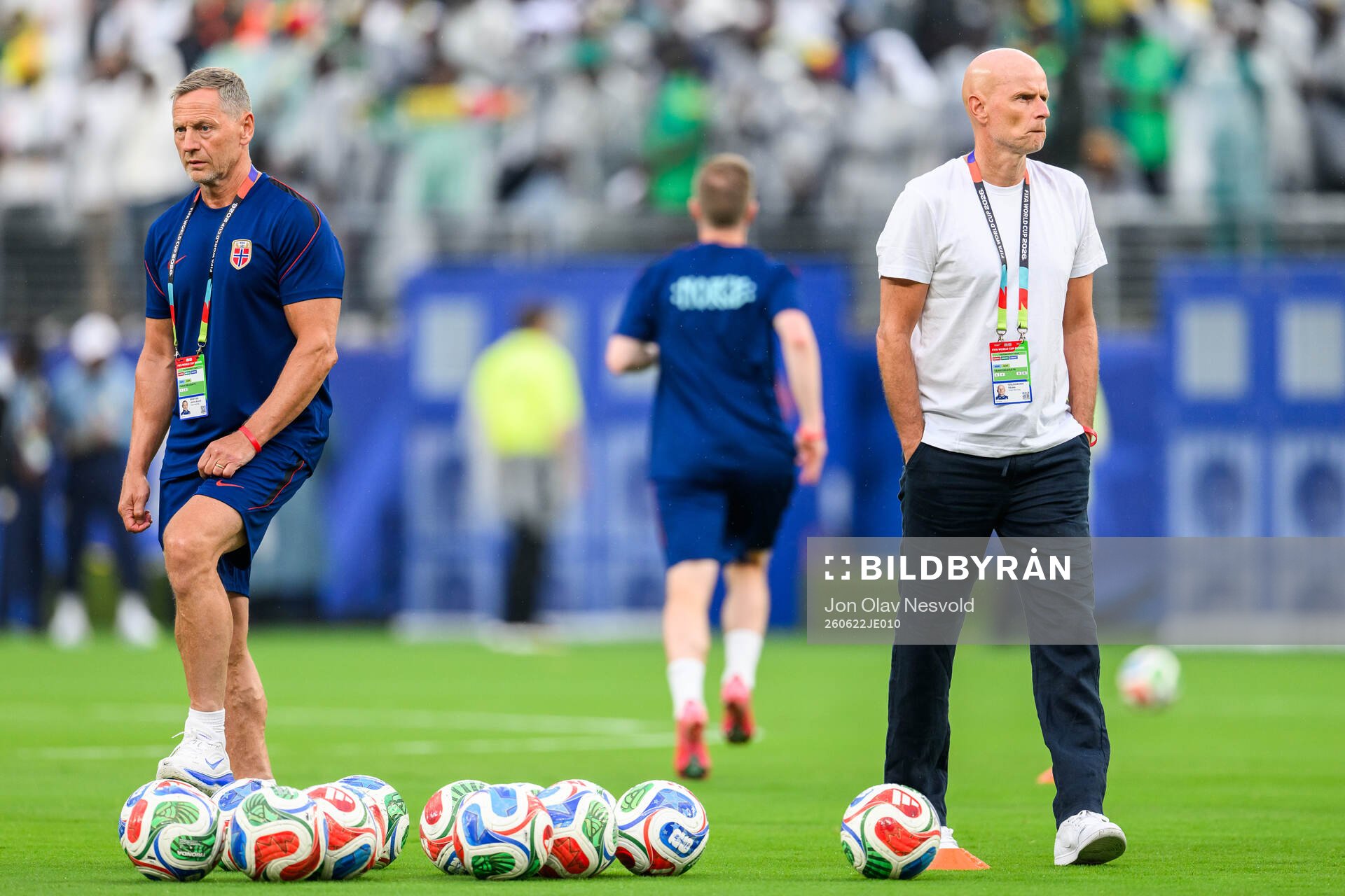 Head coach Ståle Solbakken of Norway