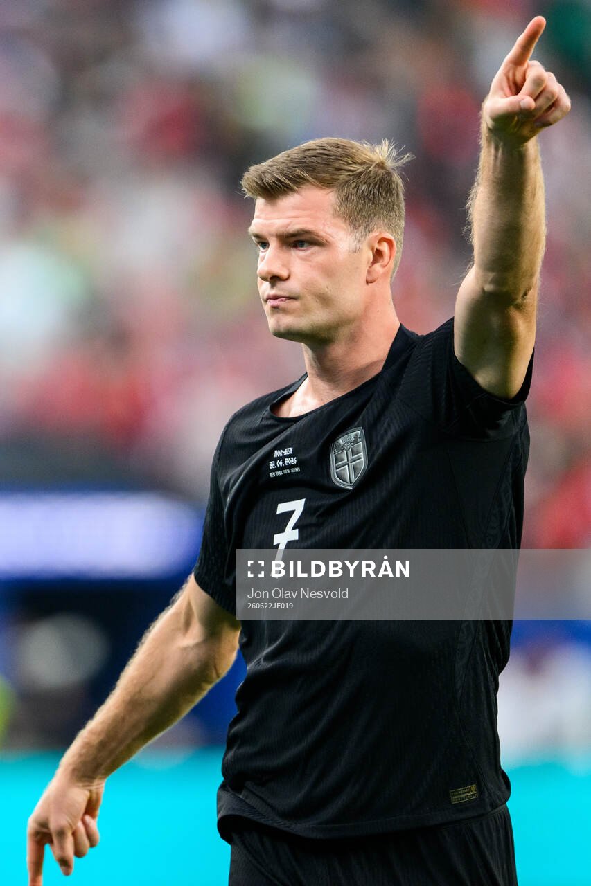 Alexander Sørloth of Norway