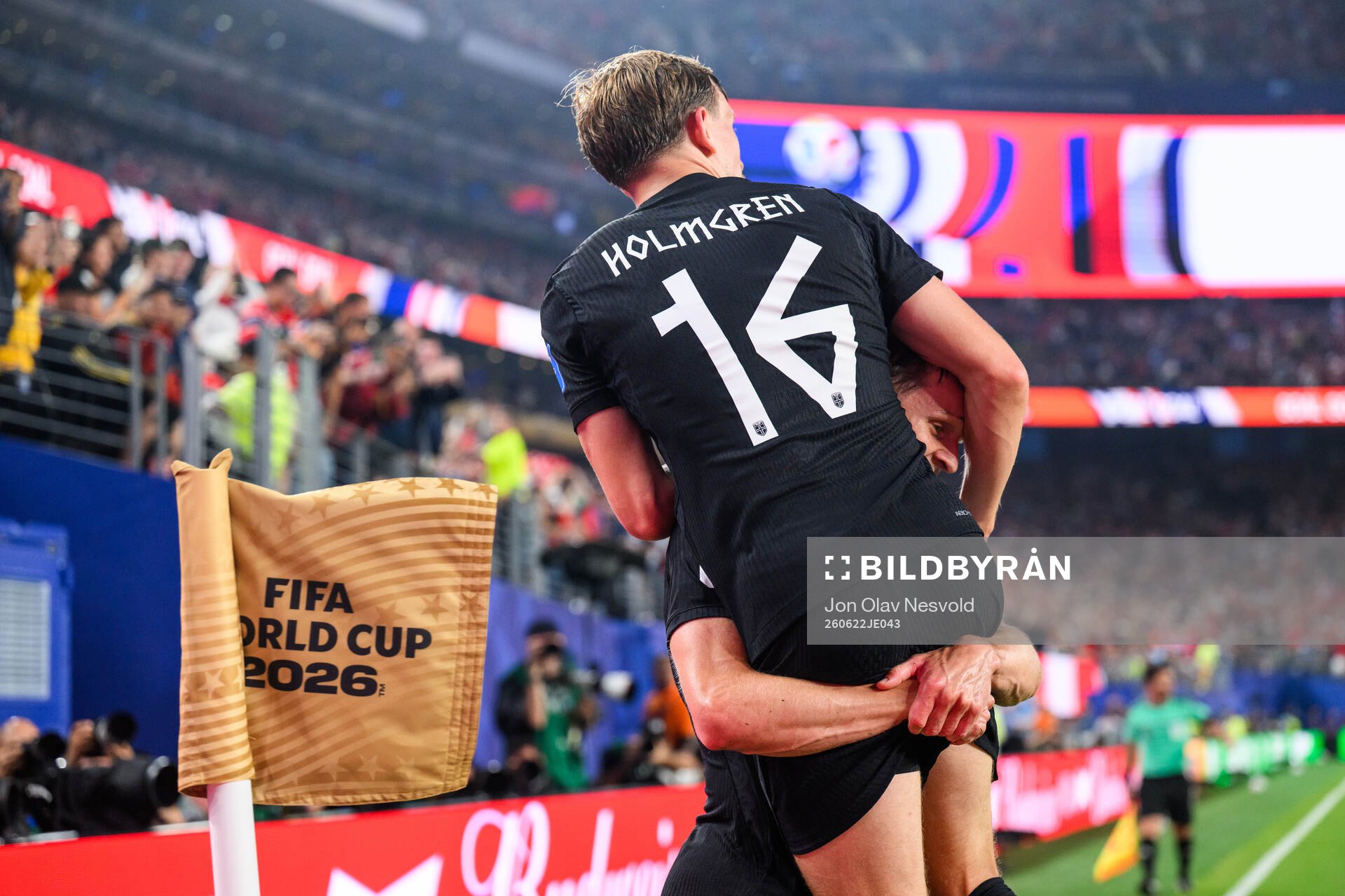 Marcus Holmgren Pedersen and Martin Ødegaard  of Norway