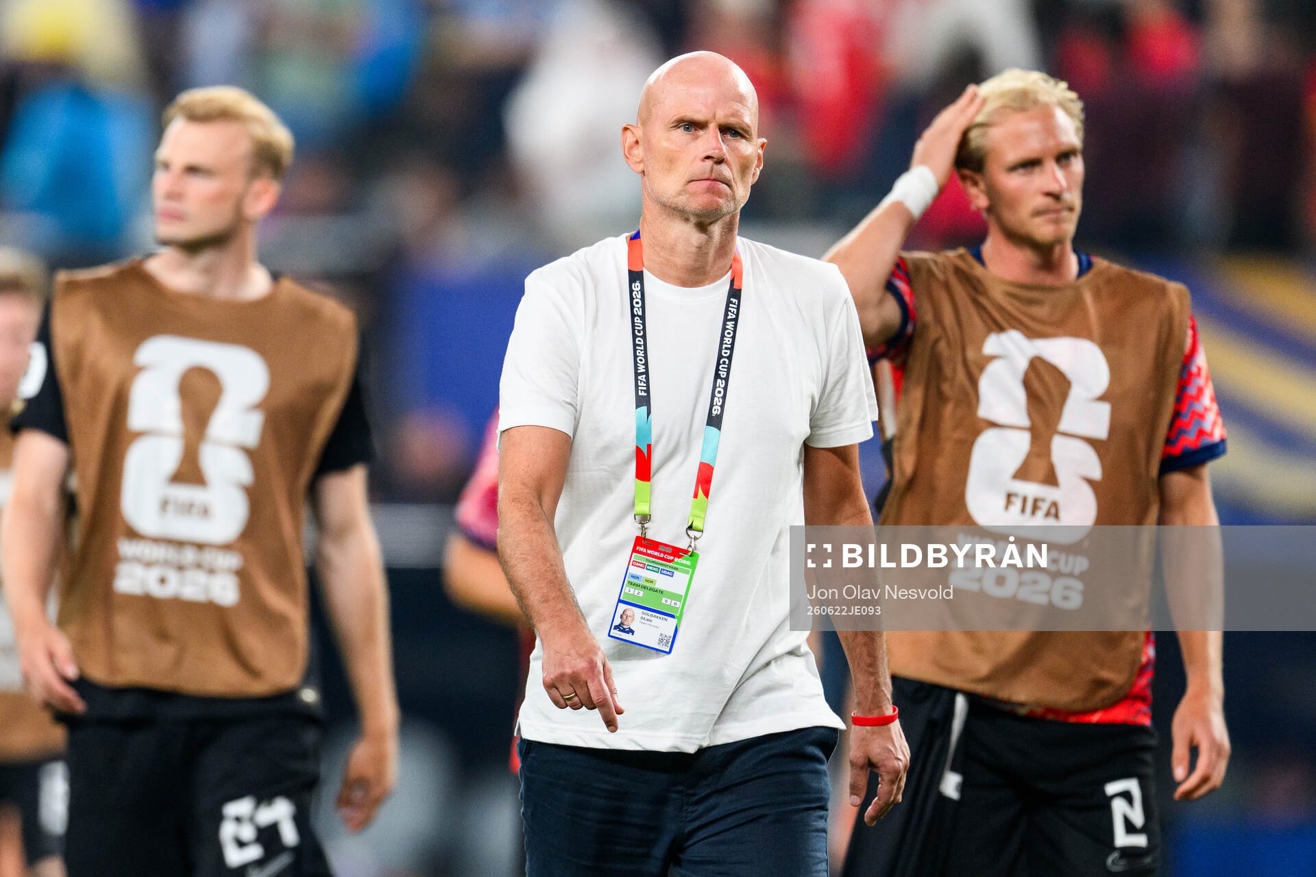 Head coach Ståle Solbakken of Norway