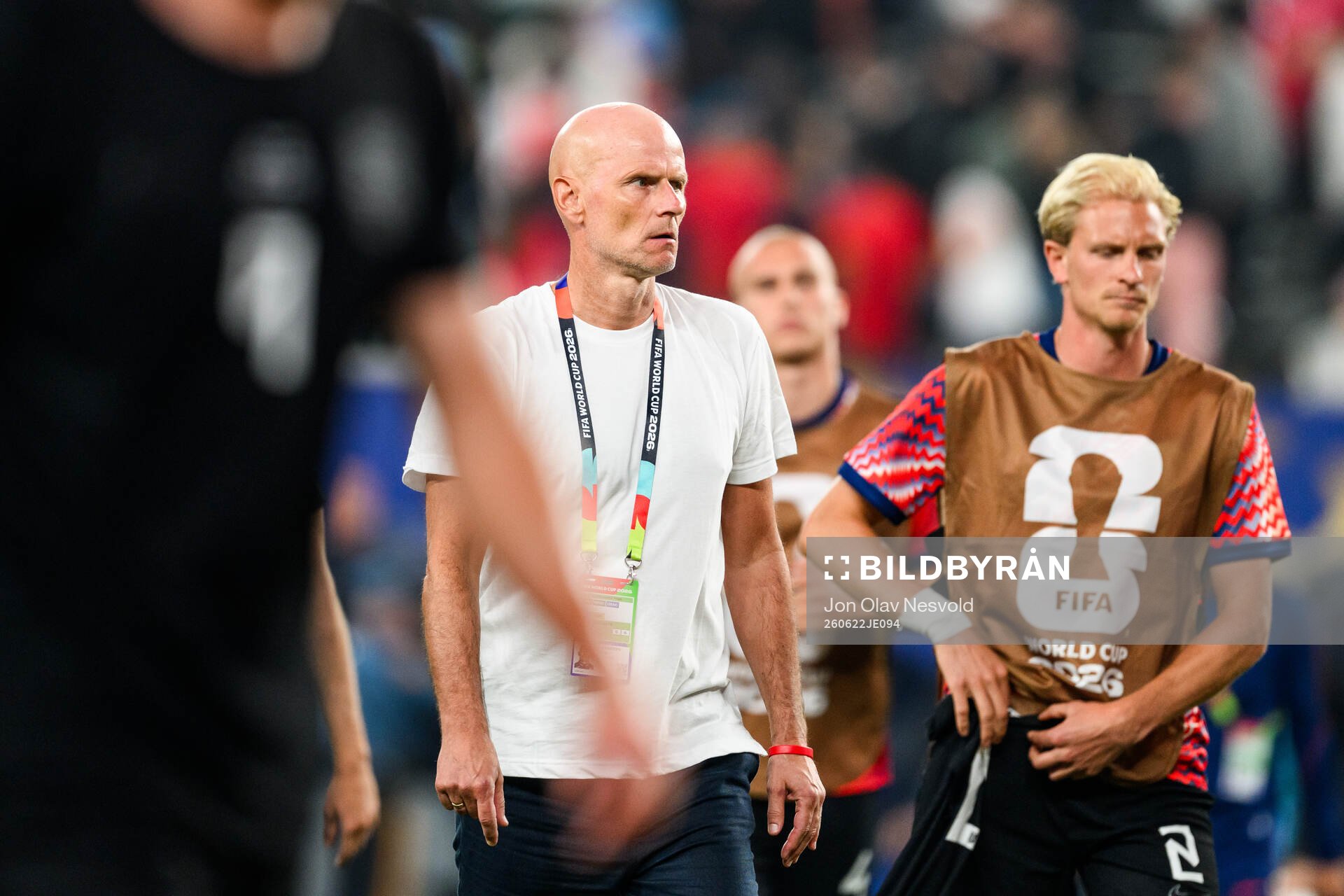 Head coach Ståle Solbakken of Norway