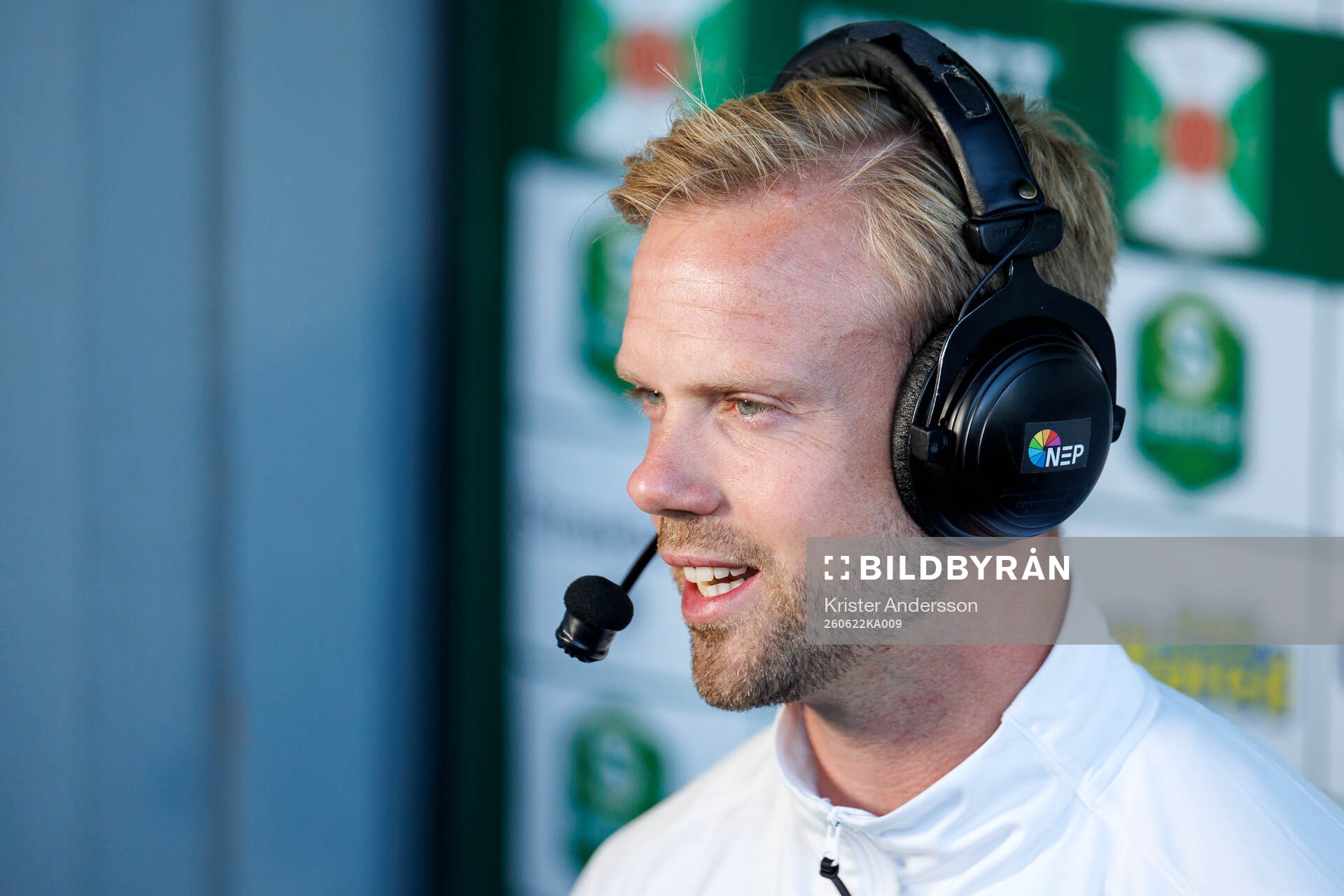 Varbergs tränare Victor Salwén