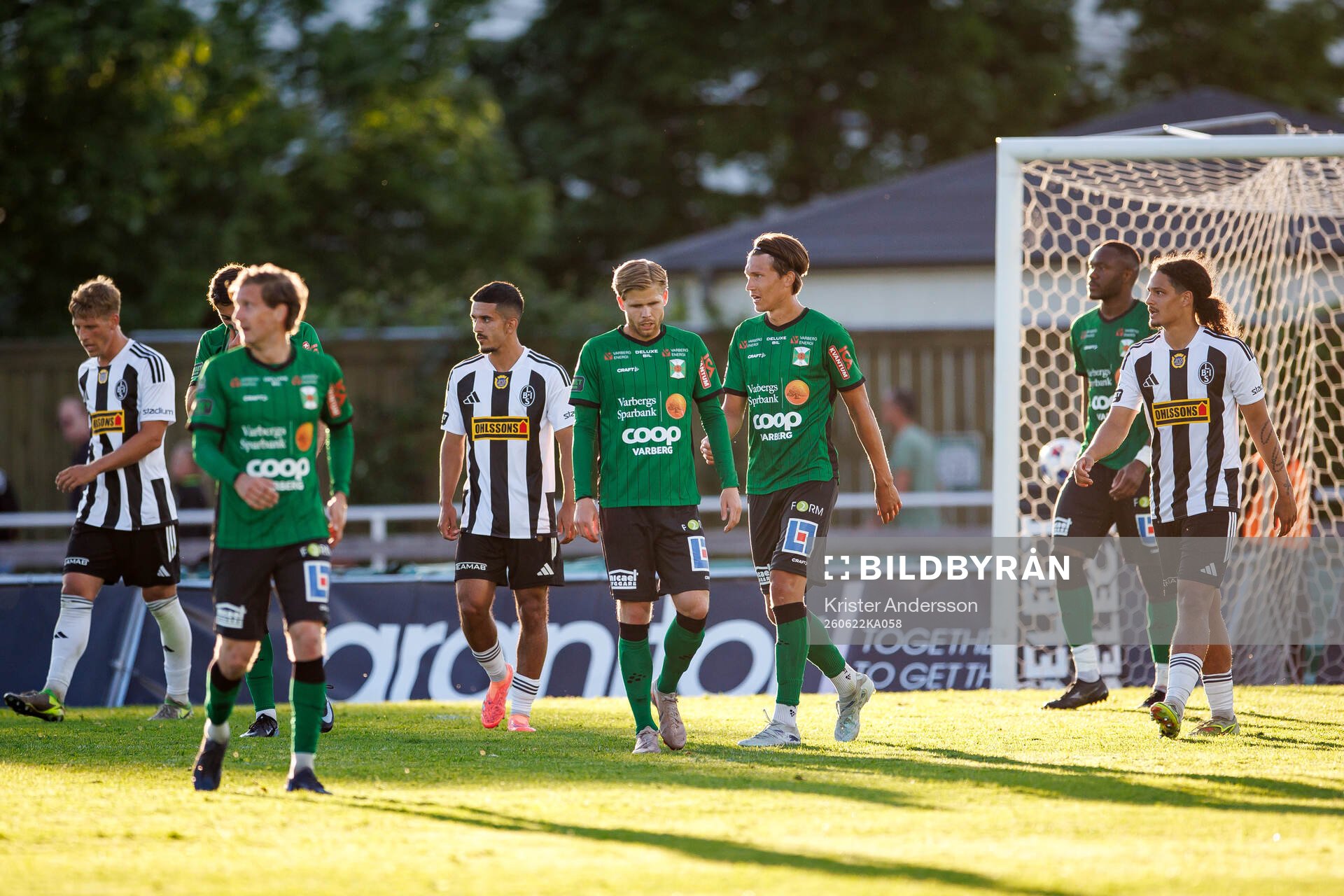 Varbergs spelare deppar