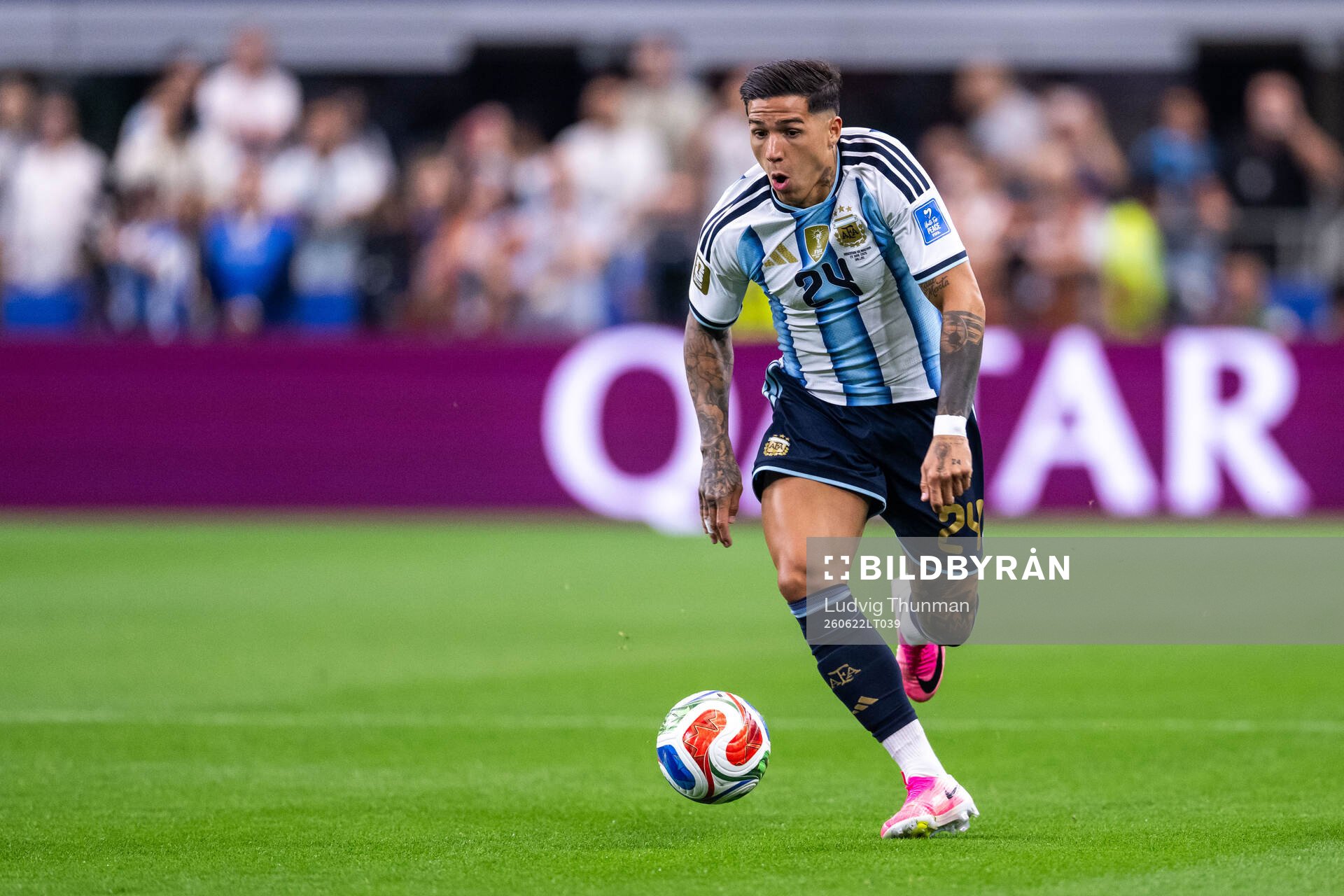 Enzo Fernandez of Argentina