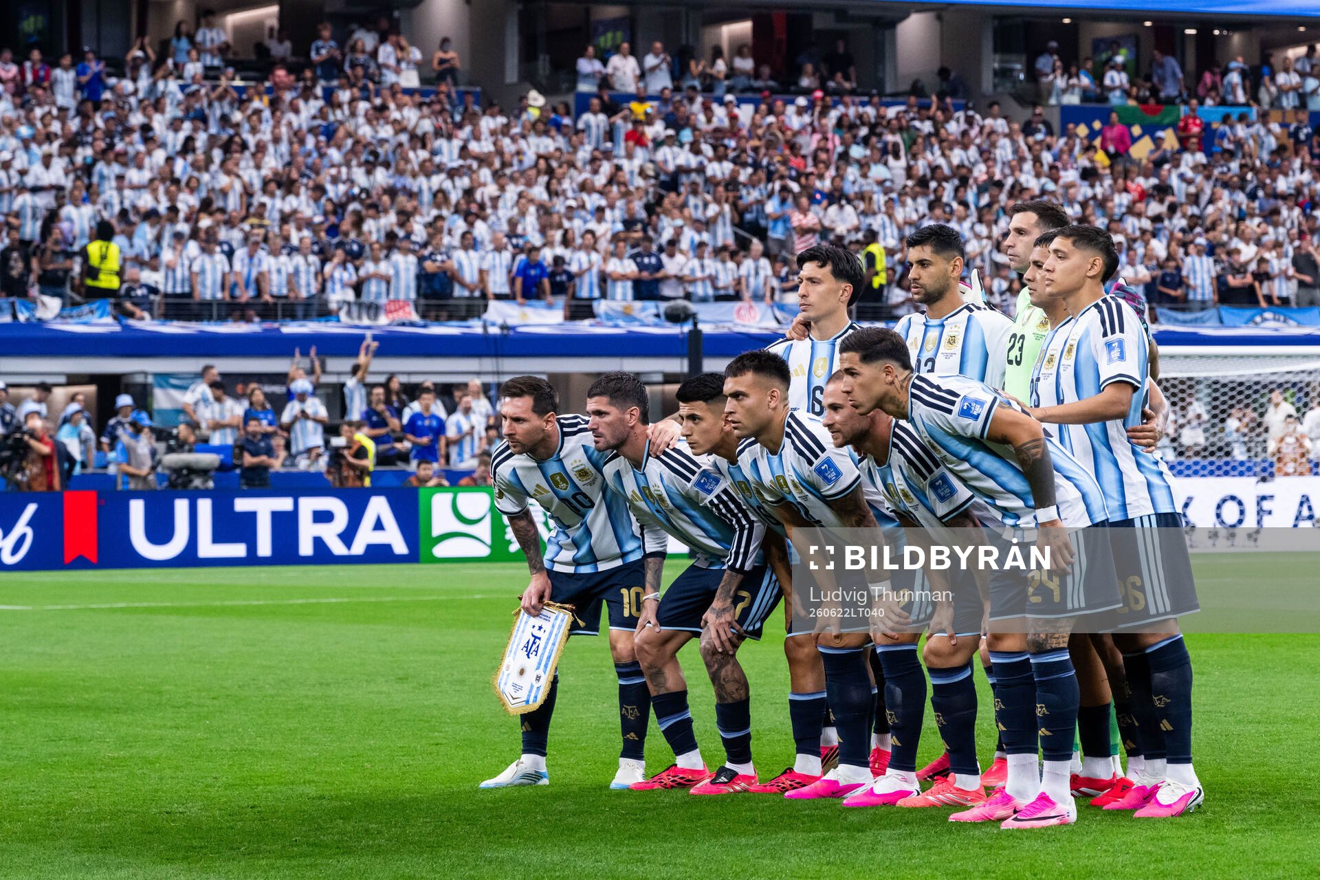 The staring eleven of Argentina