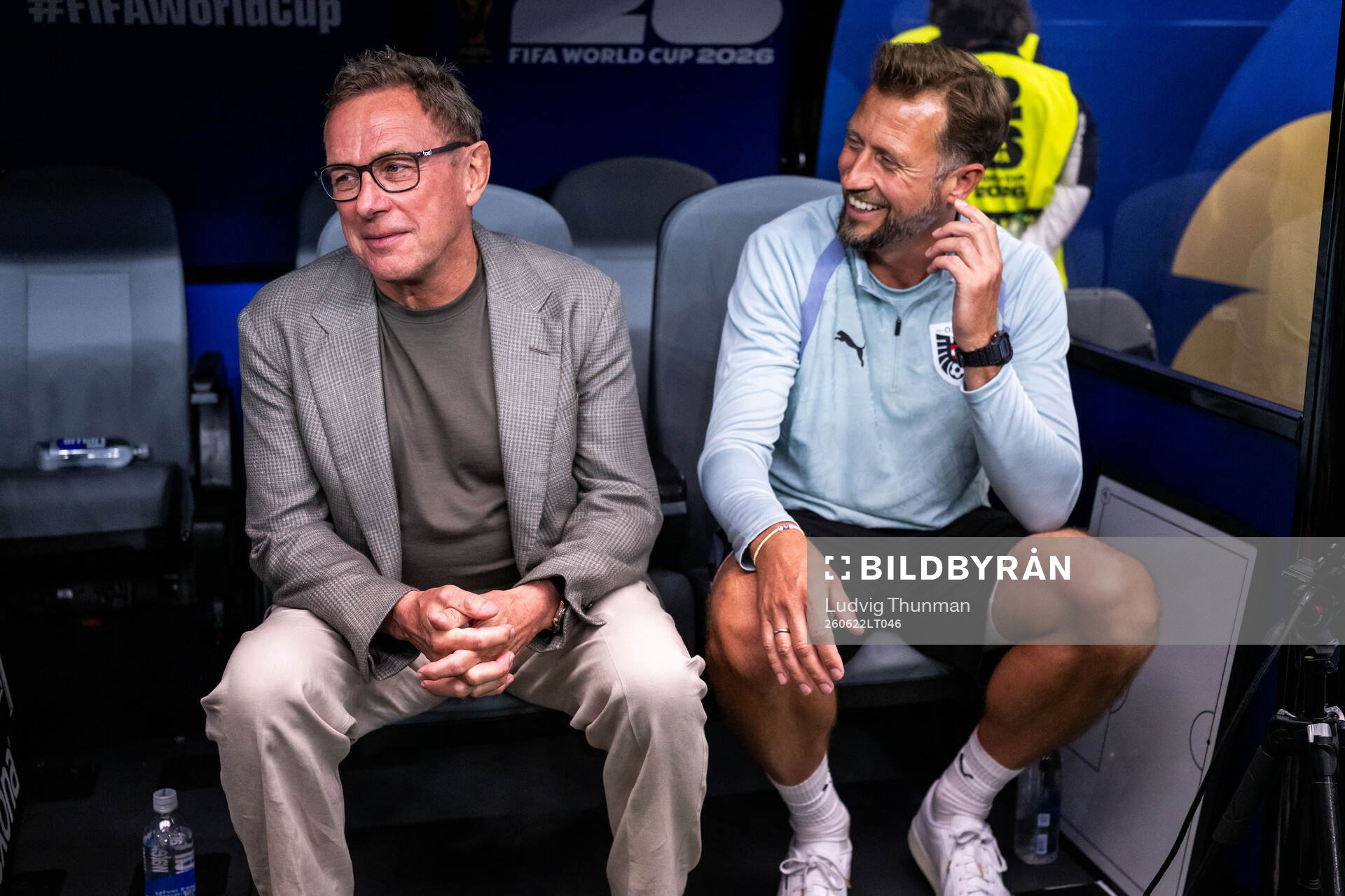Head coach Ralf Rangnick of Austria