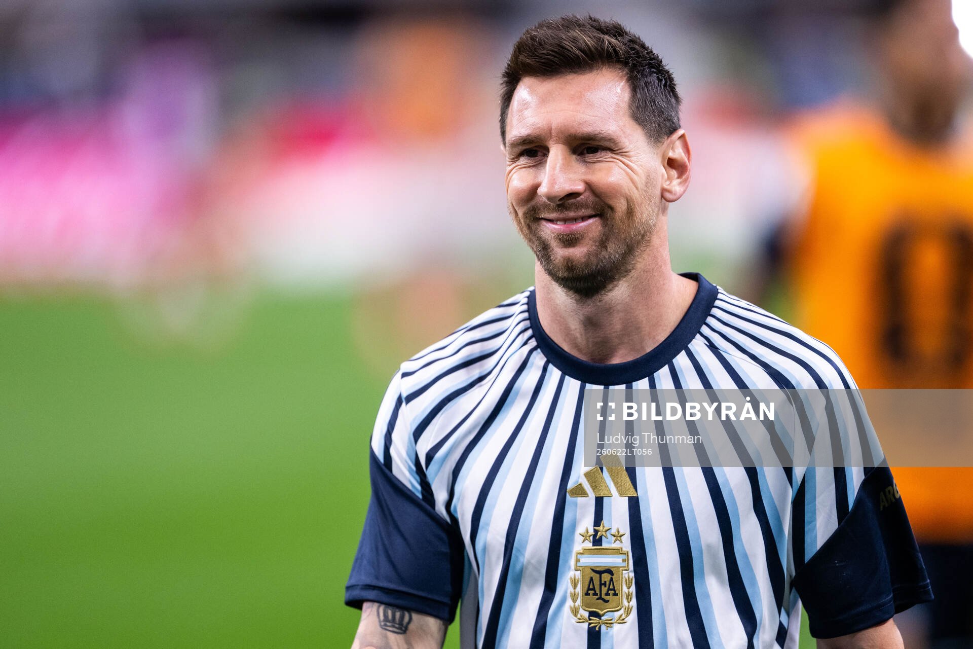 Lionel Messi of Argentina