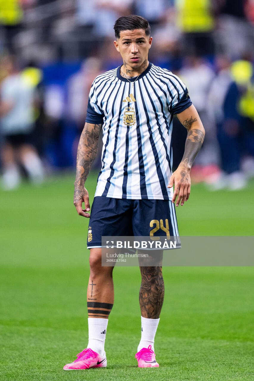 Enzo Fernandez of Argentina