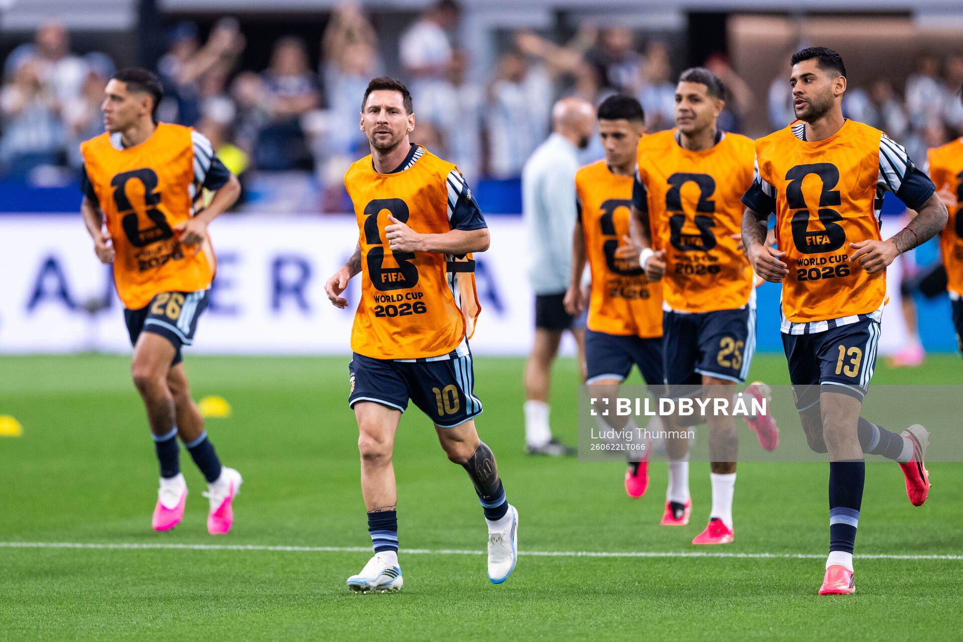 Lionel Messi of Argentina