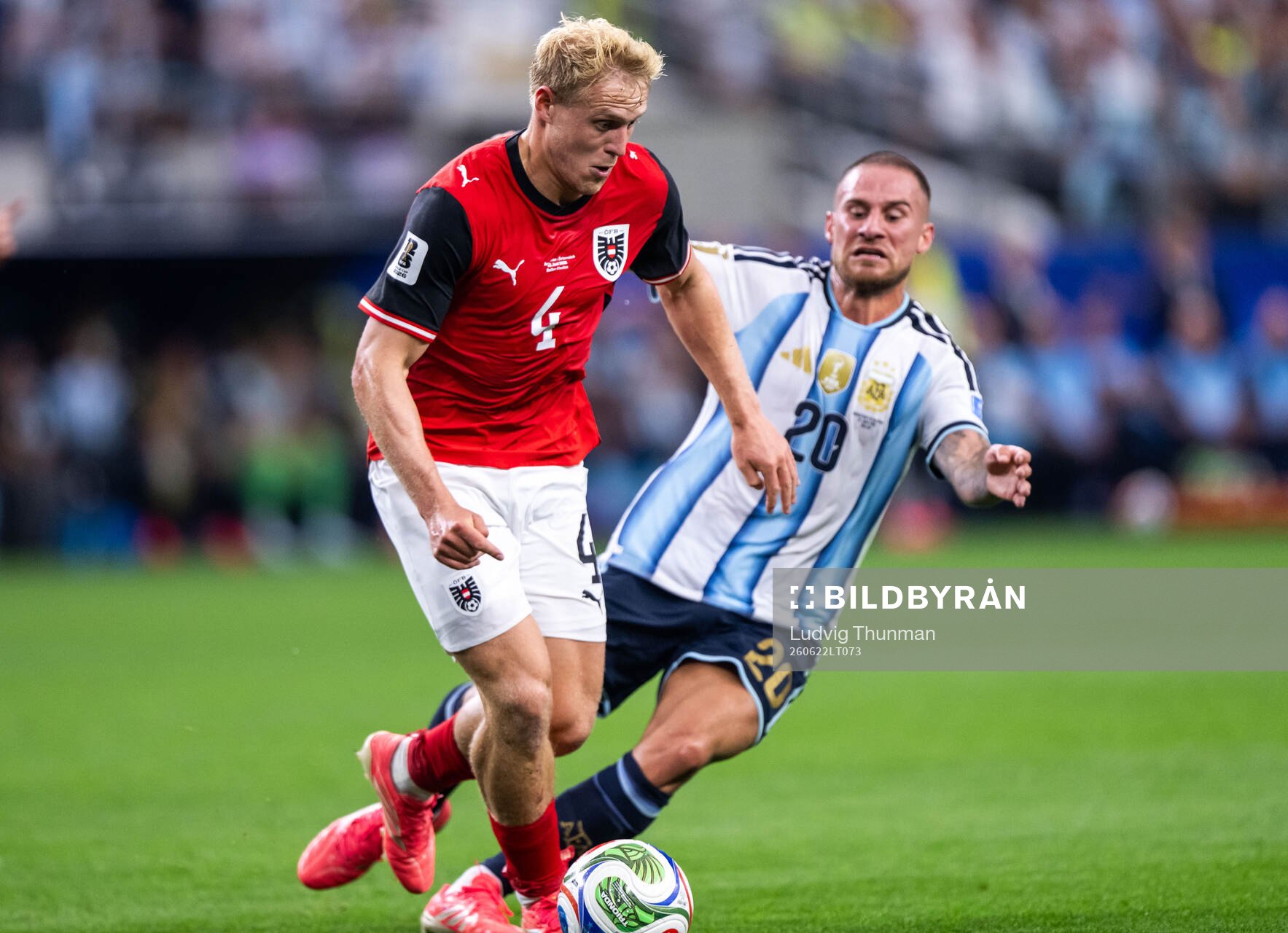 Xaver Schlager of Austria and Alexis Mac Allister of