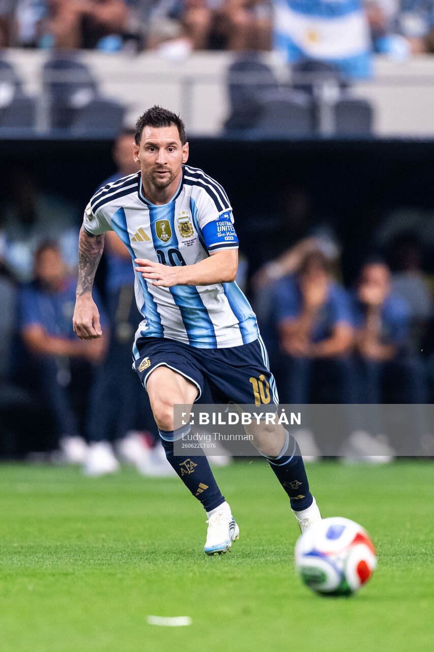 Lionel Messi of Argentina